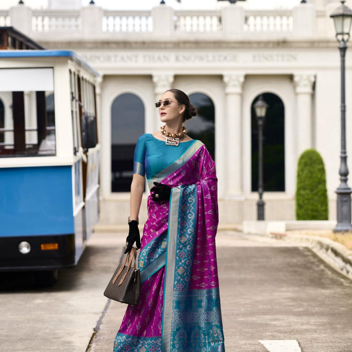 Banarasi Silk Saree with Zari Perfection