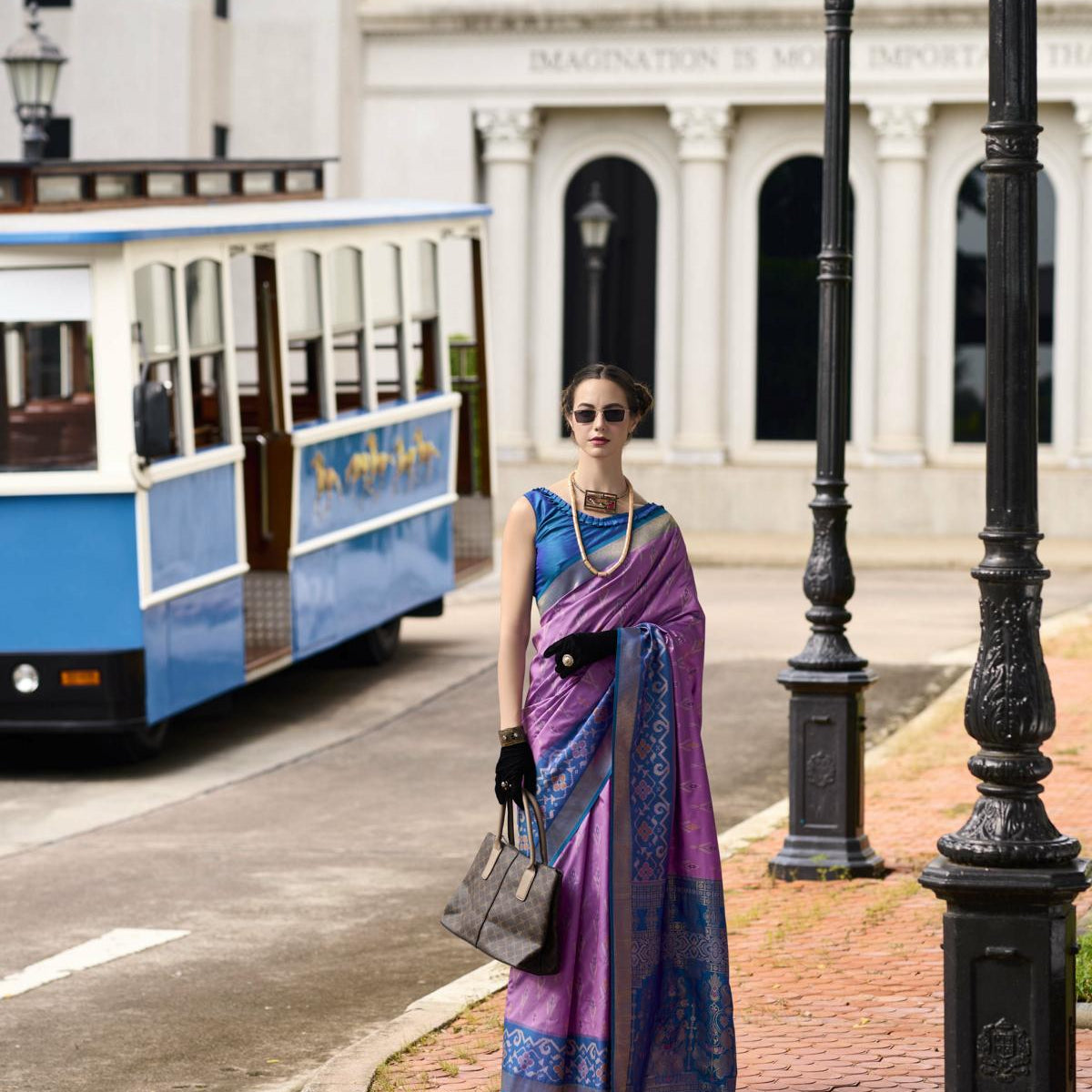 Banarasi Silk Saree with Zari Perfection