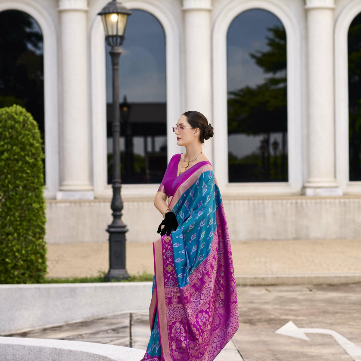 Banarasi Silk Saree with Zari Perfection