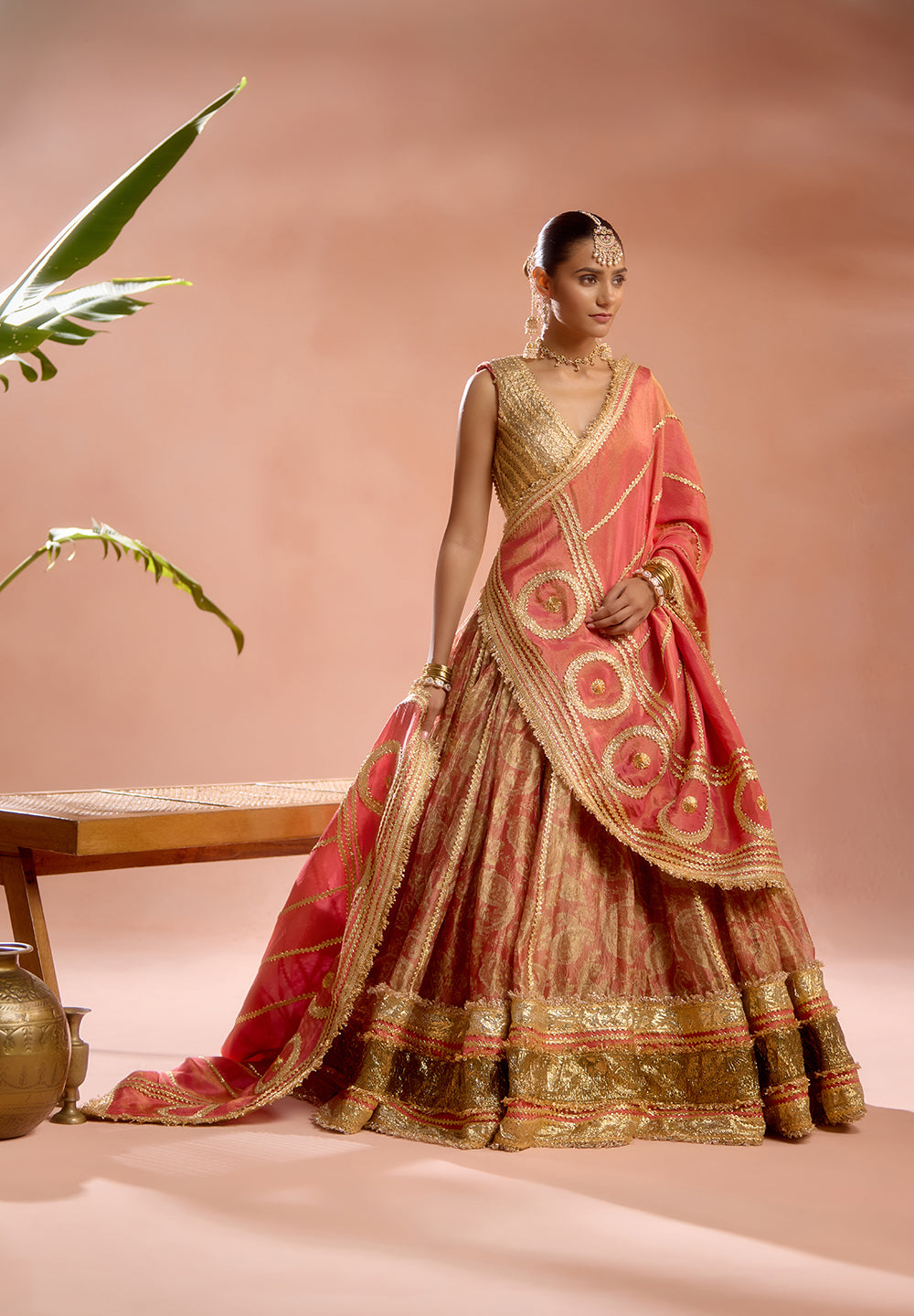 Tussar Lehenga Online