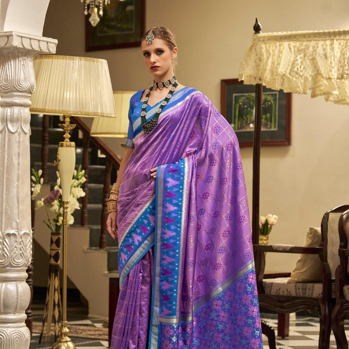 Banarasi Silk Saree With Zari