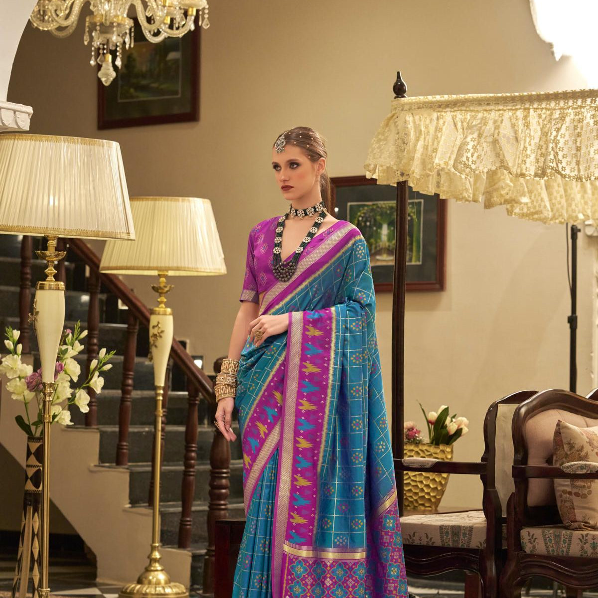 Banarasi Silk Saree With Zari