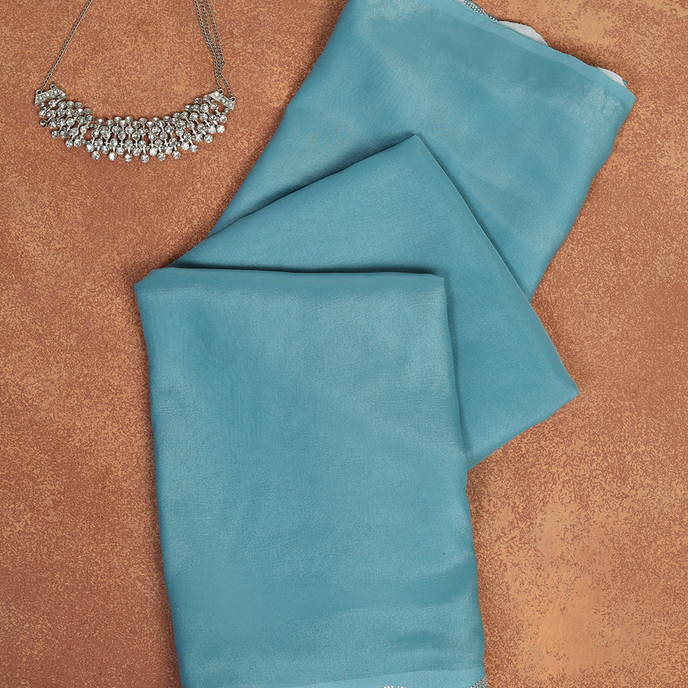 ZARKAN CUT WORK EMBROIDERY SAREE