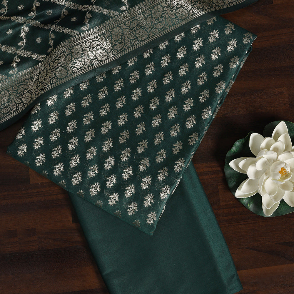 Banarsi Silk Fabric Suit