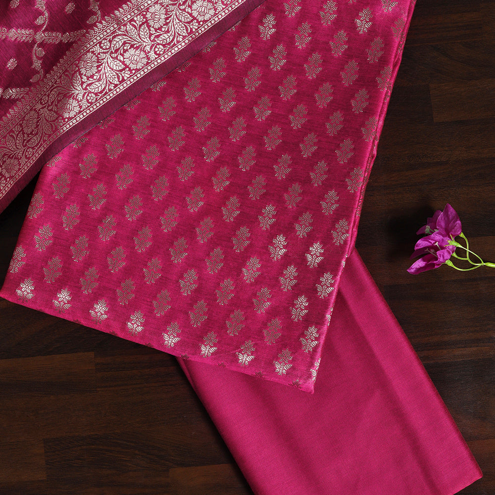 Banarsi Silk Fabric Suit