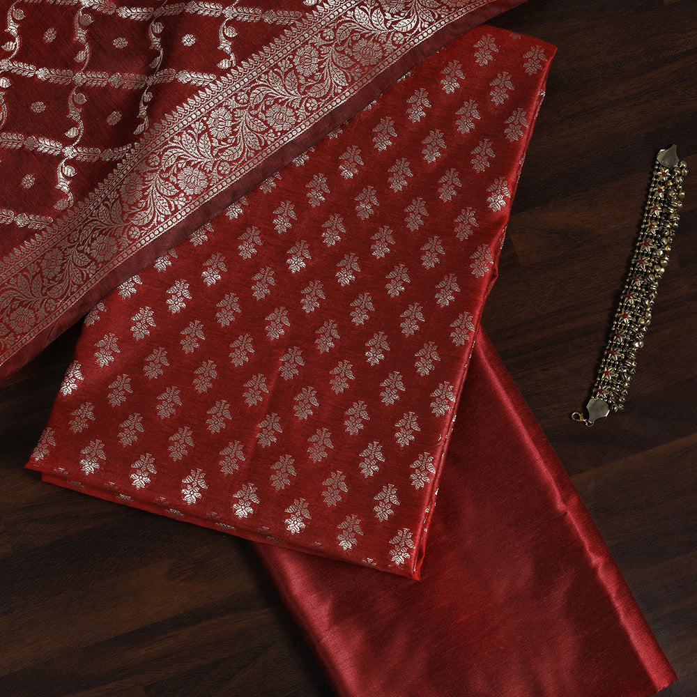 Banarsi Silk Fabric Suit