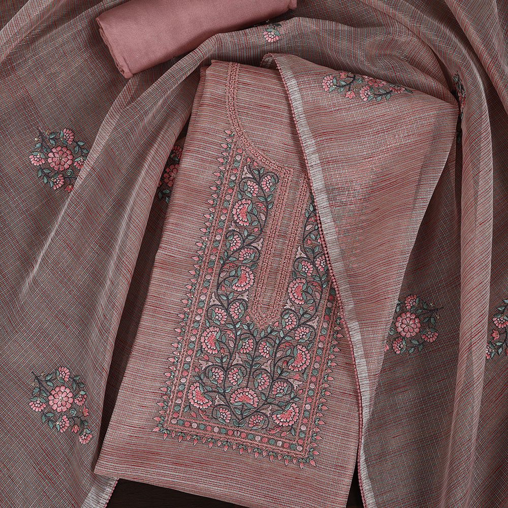 Kota Doria Fabric Suit Set