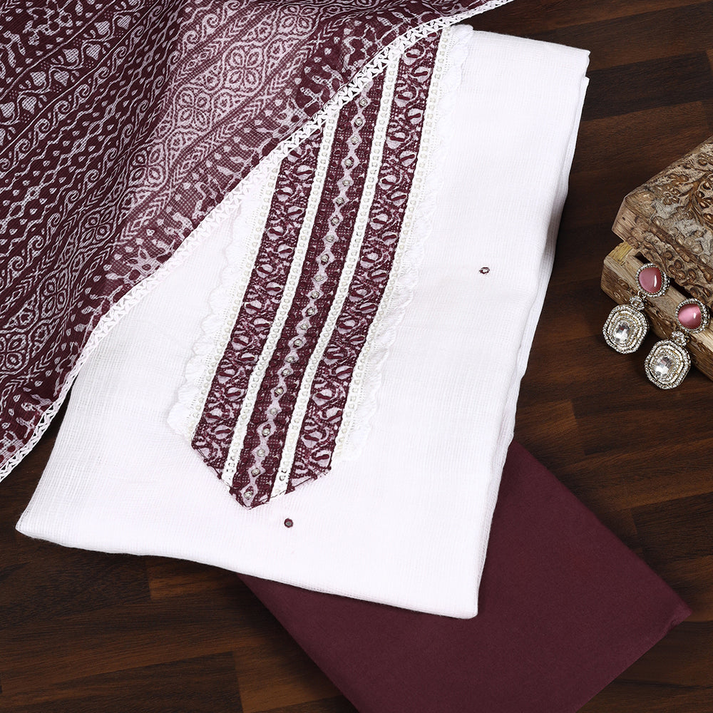 Super Net Fabric Suit Set