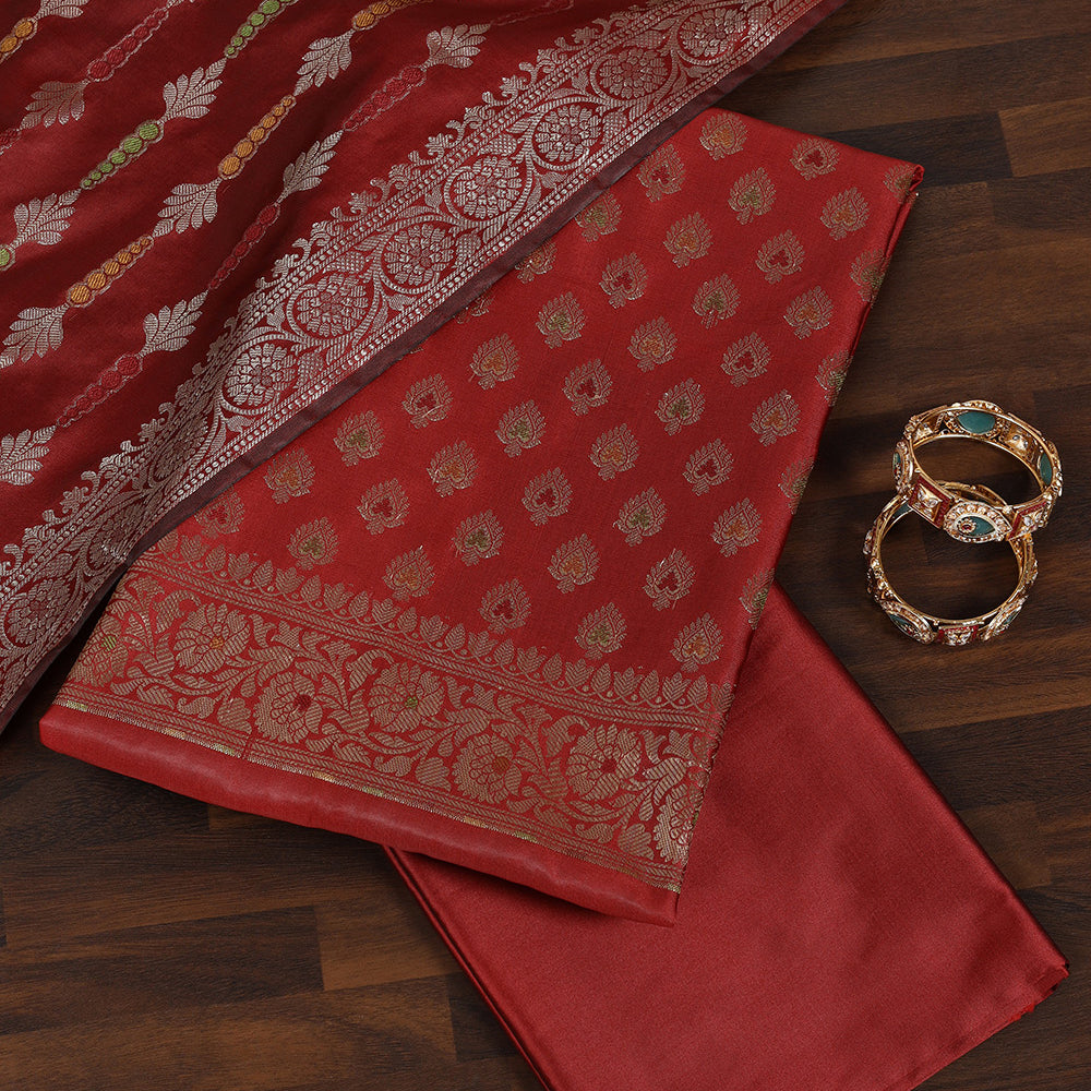 Banarsi Silk Fabric Suit