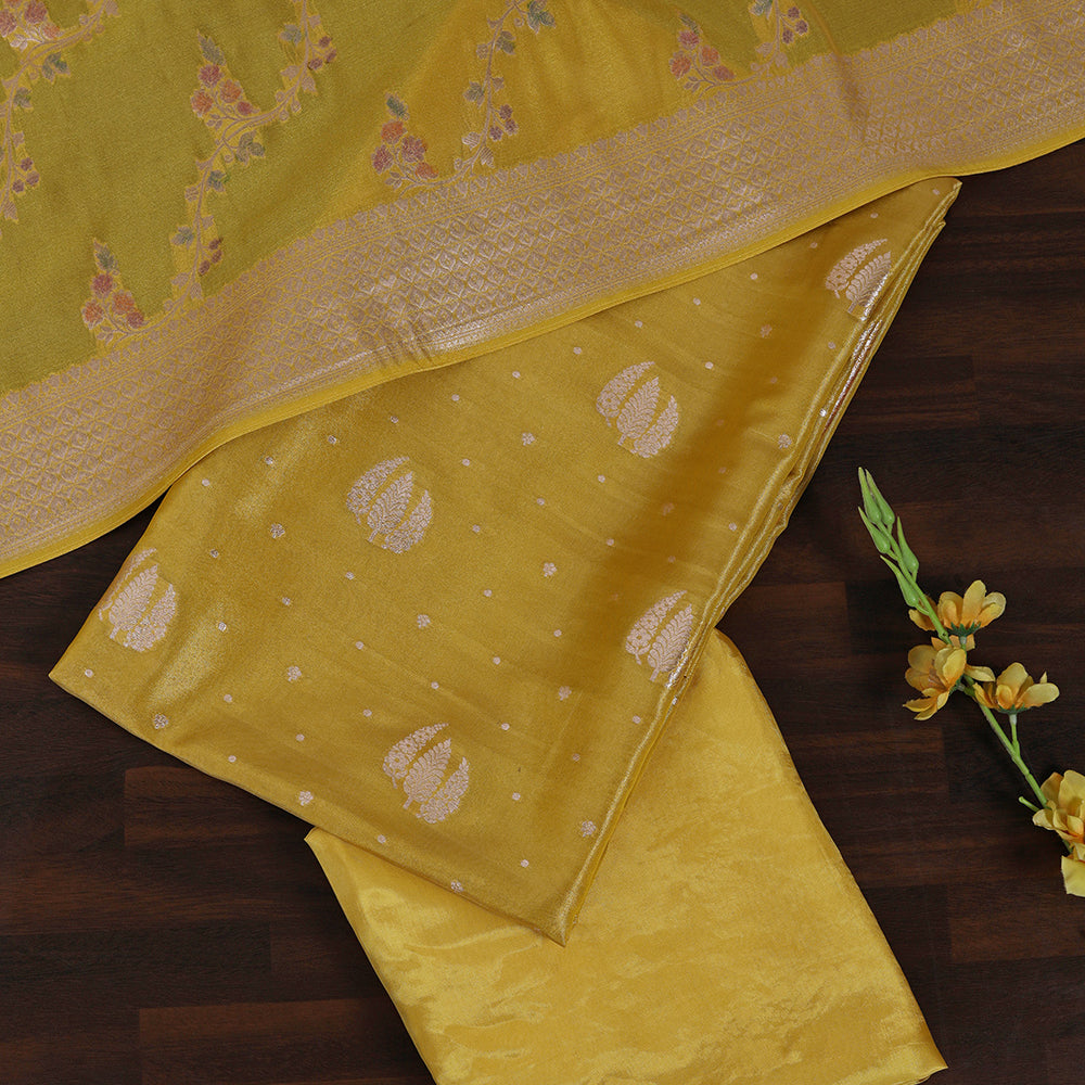 Banarsi Silk Fabric Suit