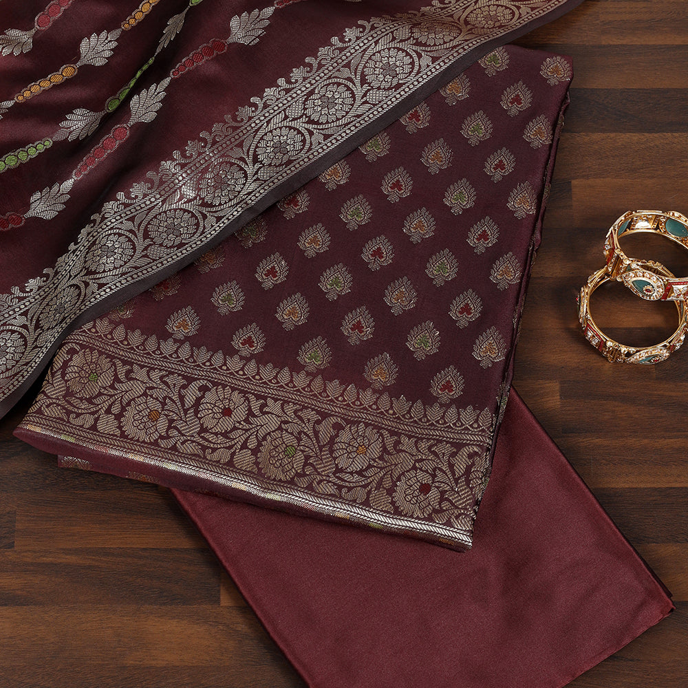 Banarsi Silk Fabric Suit
