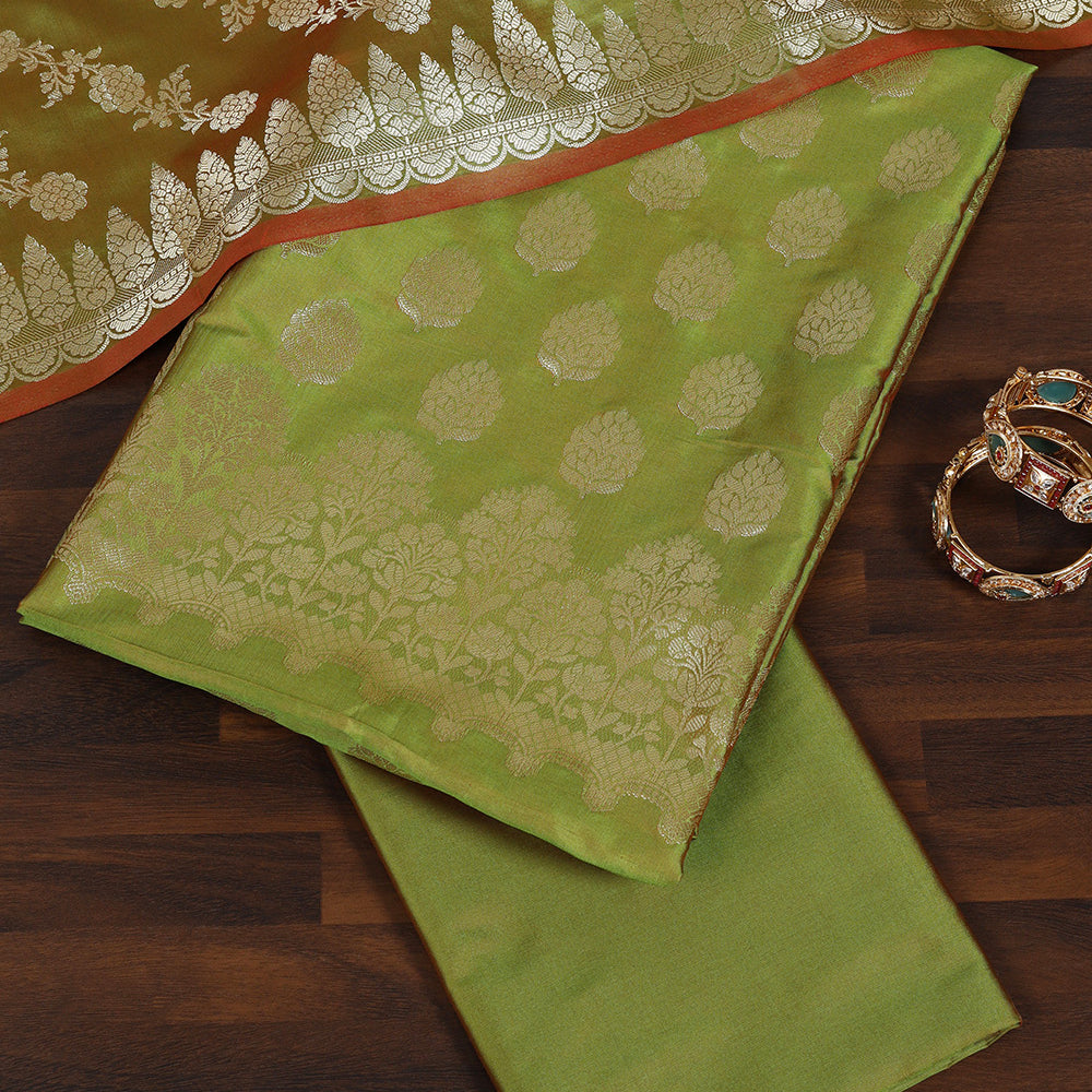Banarsi Silk Fabric Suit