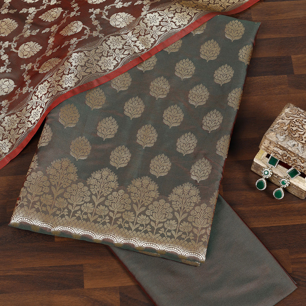 Banarsi Silk Fabric Suit