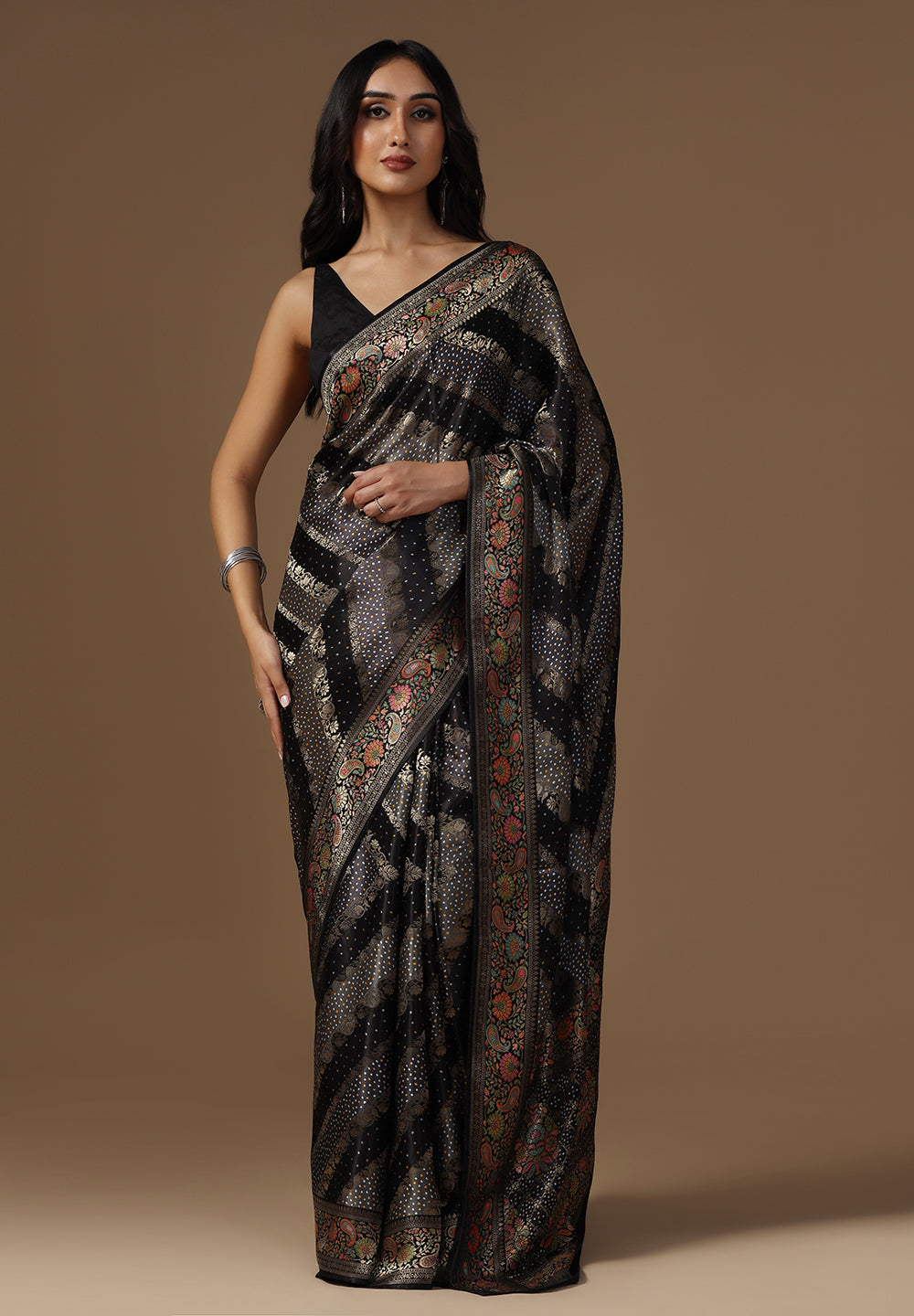 Shop Designer Satin Silk Saree for Women at Best Price
