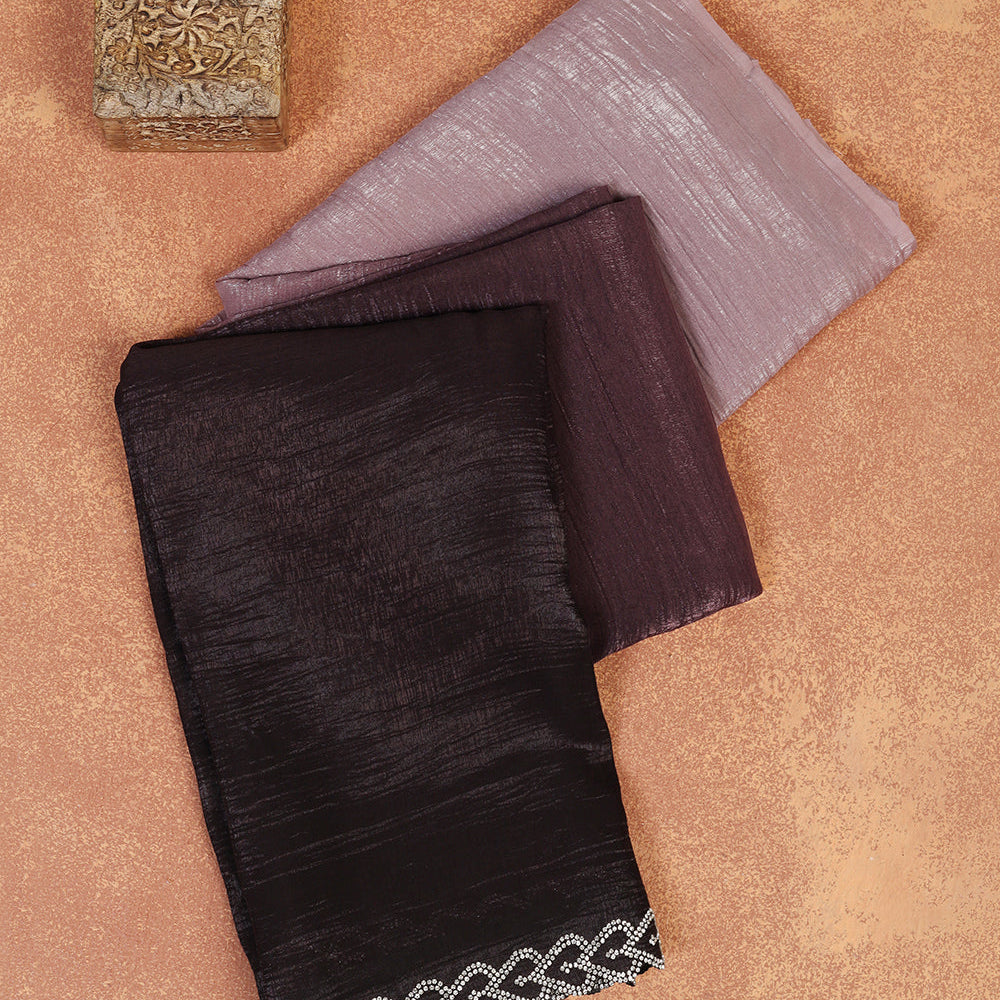 ZARKAN CUT WORK EMBROIDERY SAREE