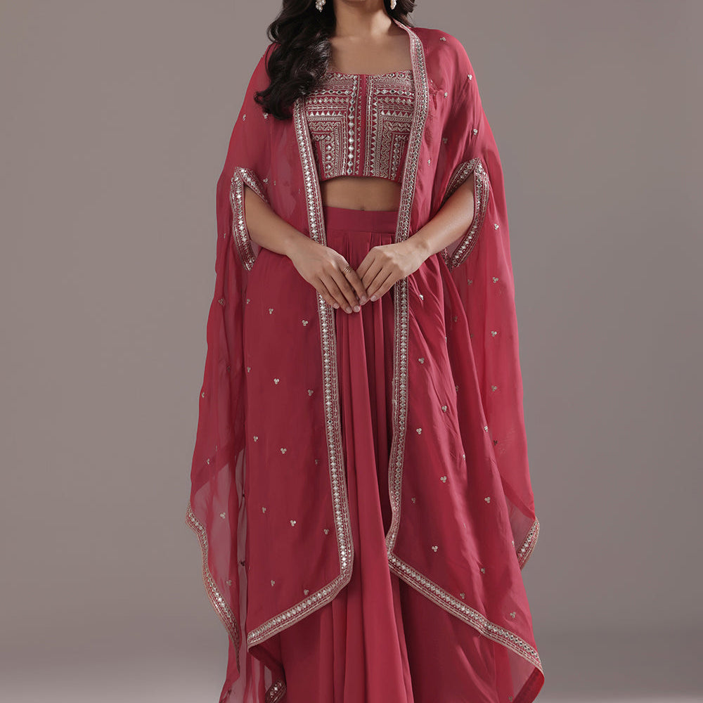 Classic Sharara Set for Festive Elegance