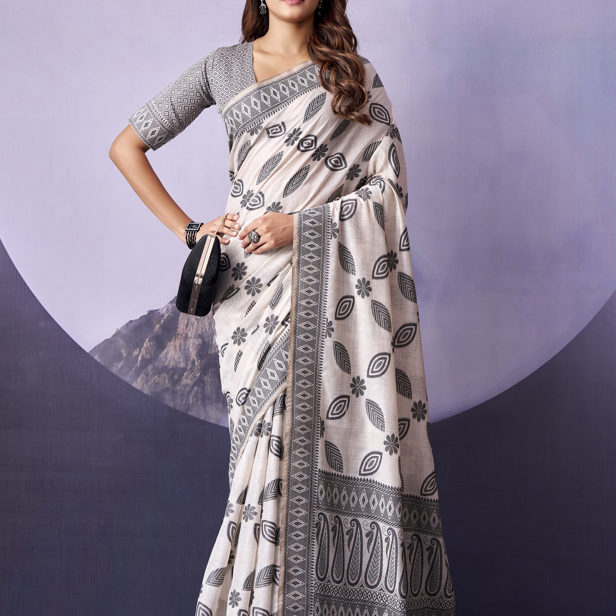 Elevate Your Everyday Style in Premium Printed Cotton Saree