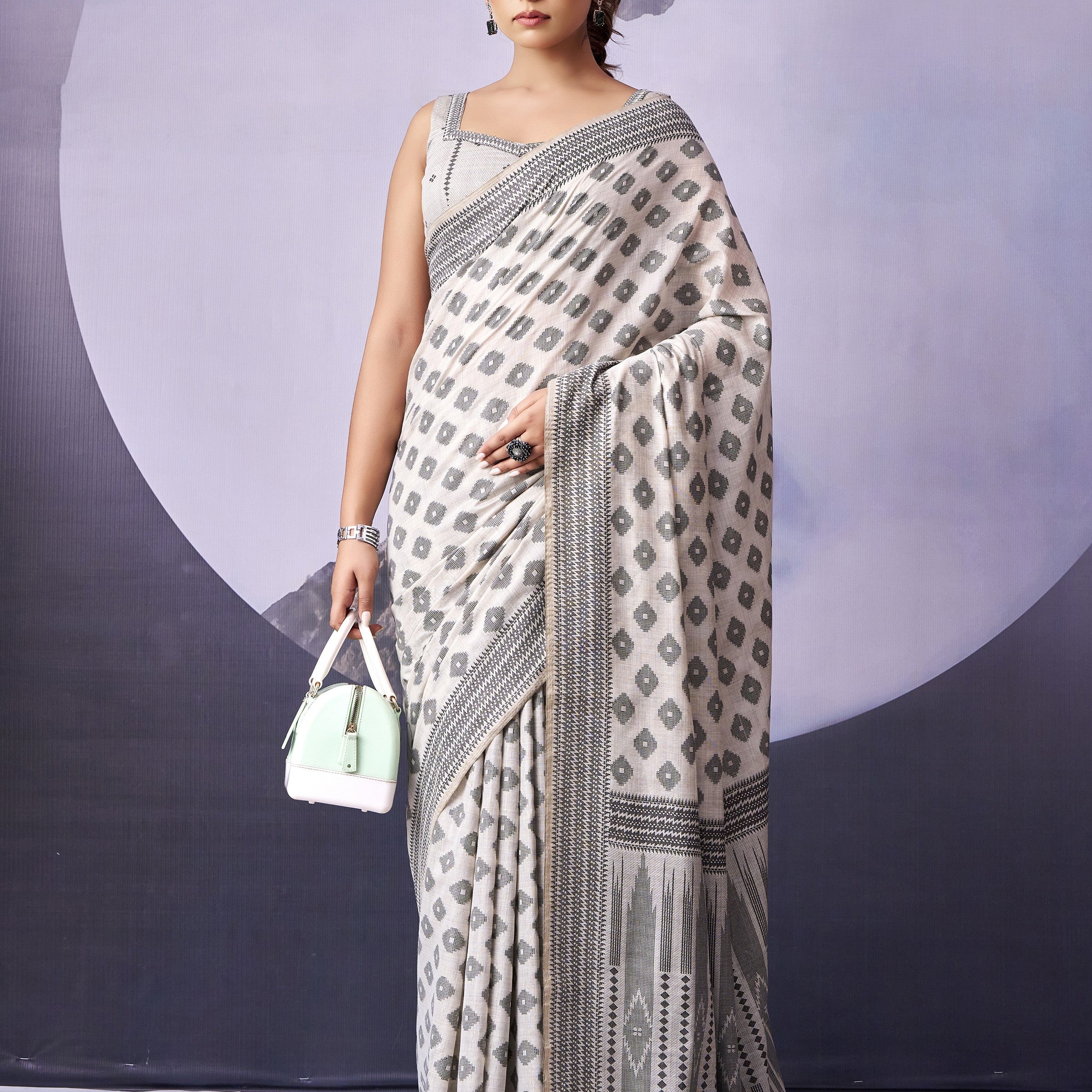 Elevate Your Everyday Style in Premium Printed Cotton Saree