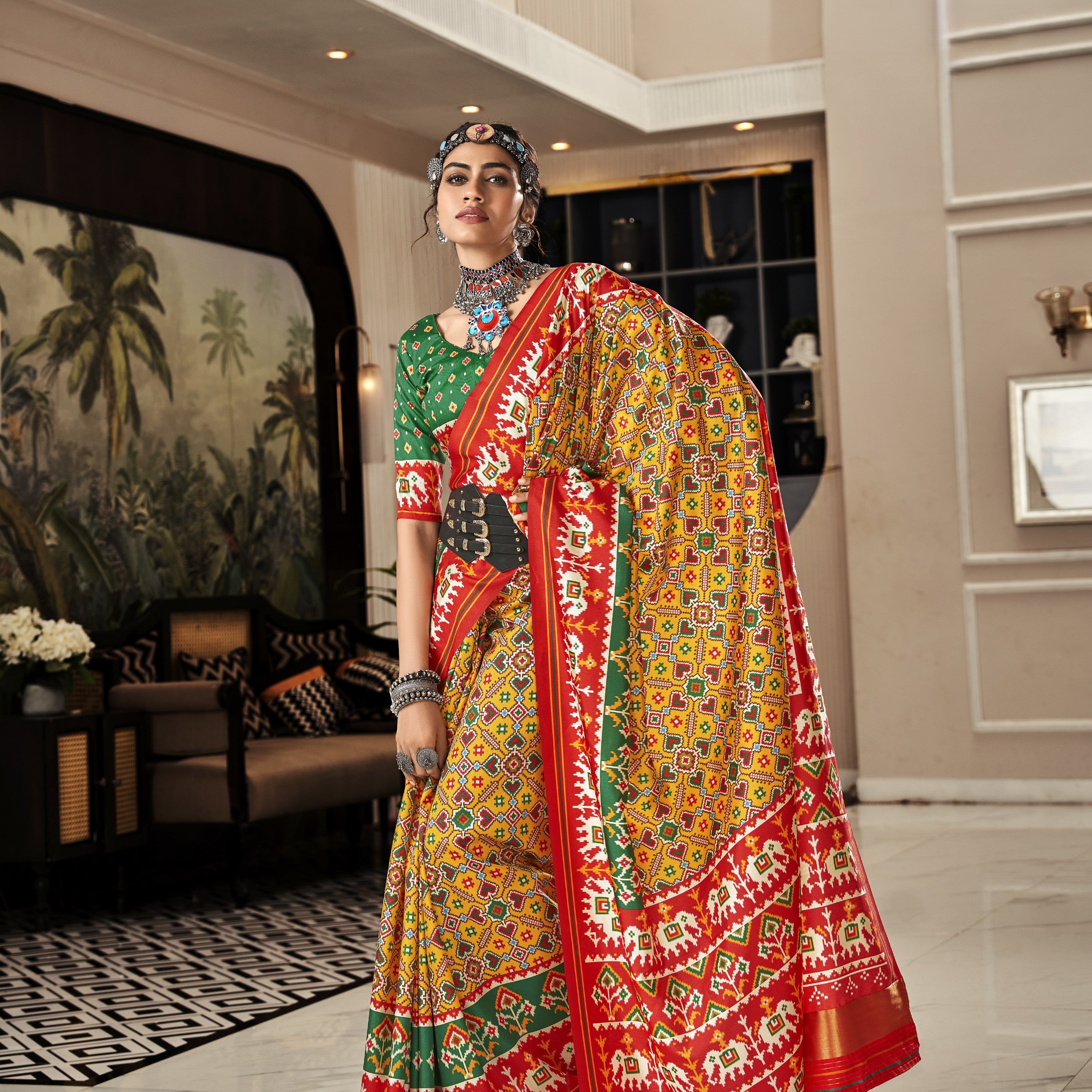 Patola Silk Designer Saree