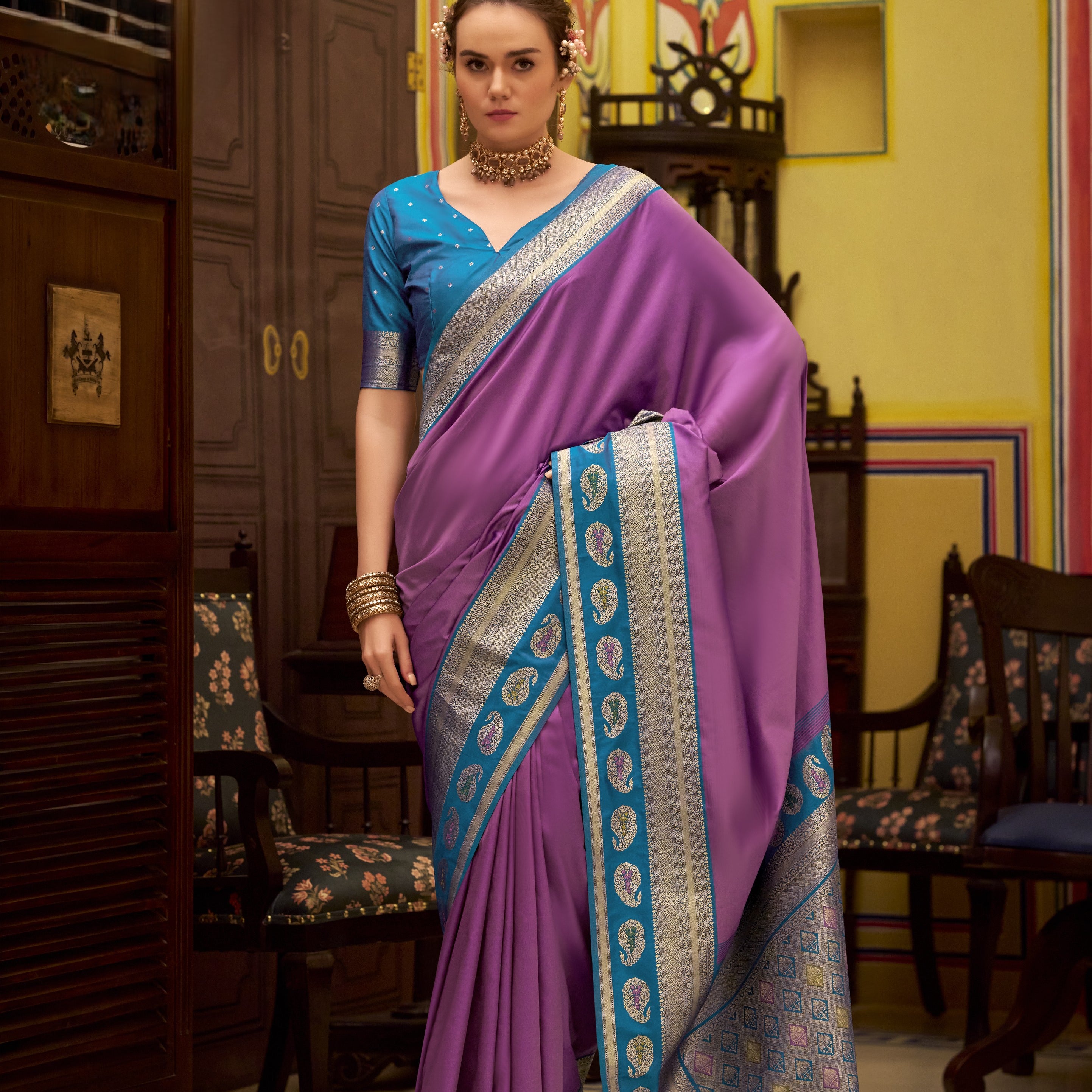 Festive Banarasi Silk Saree