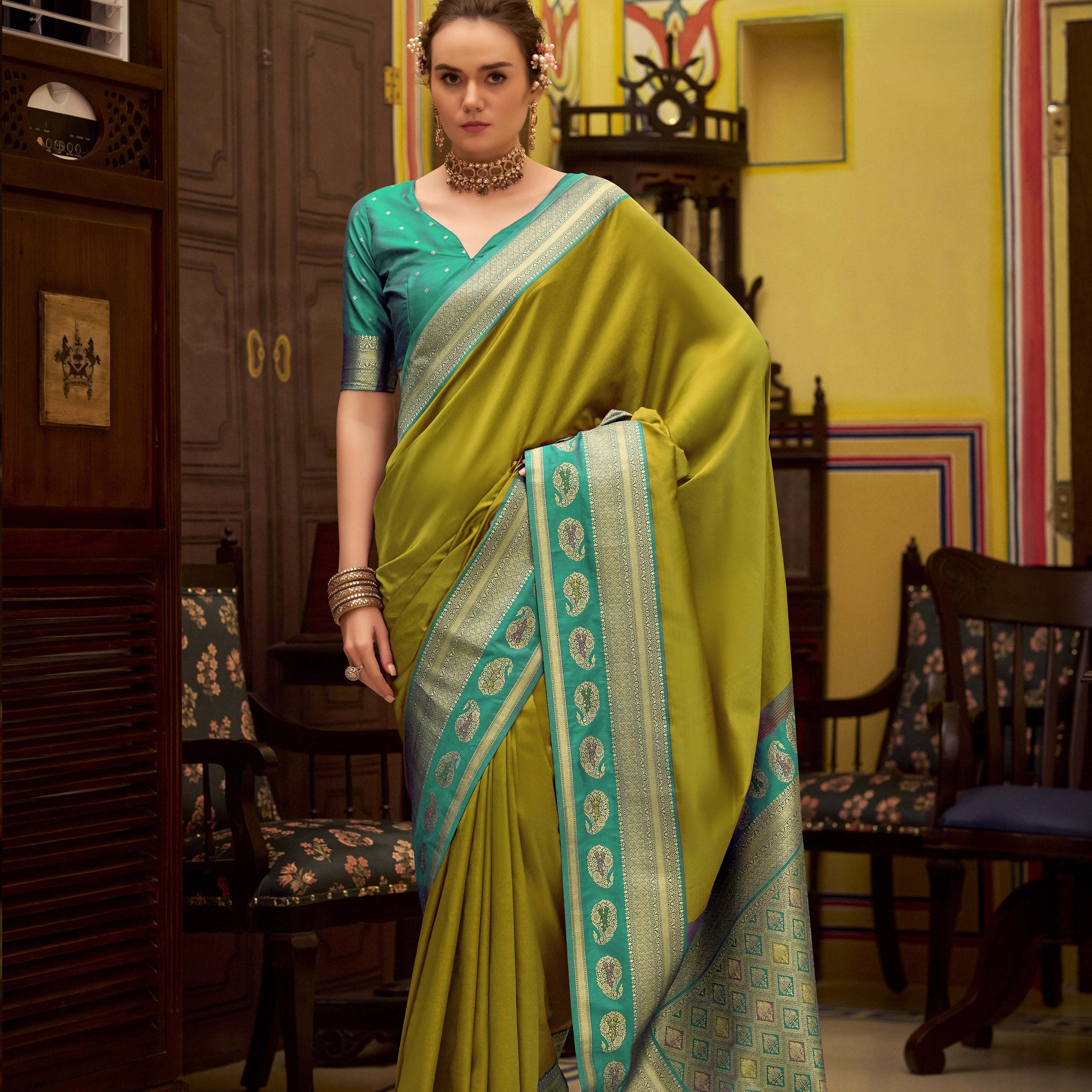 Festive Banarasi Silk Saree