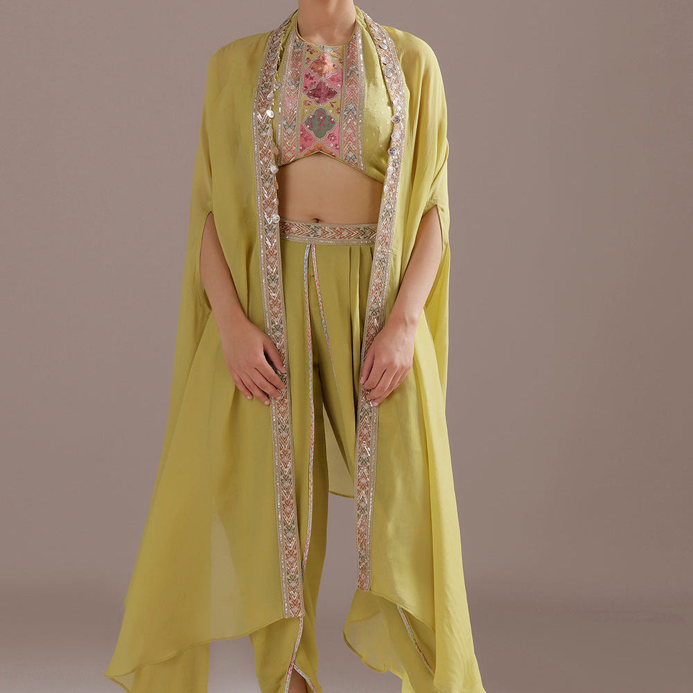 Shine Bright in Sequin & Dori Sharara Set