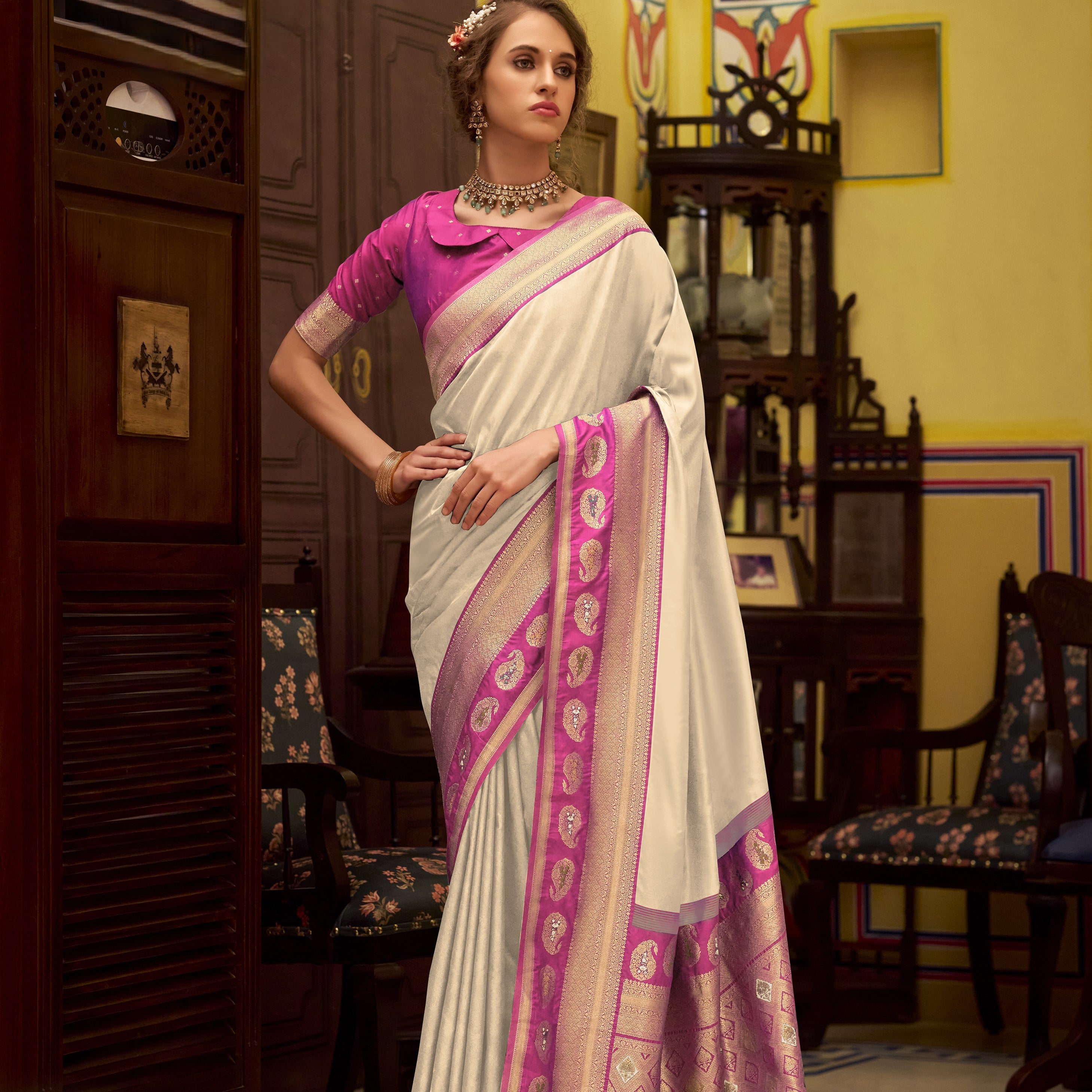 Festive Banarasi Silk Saree