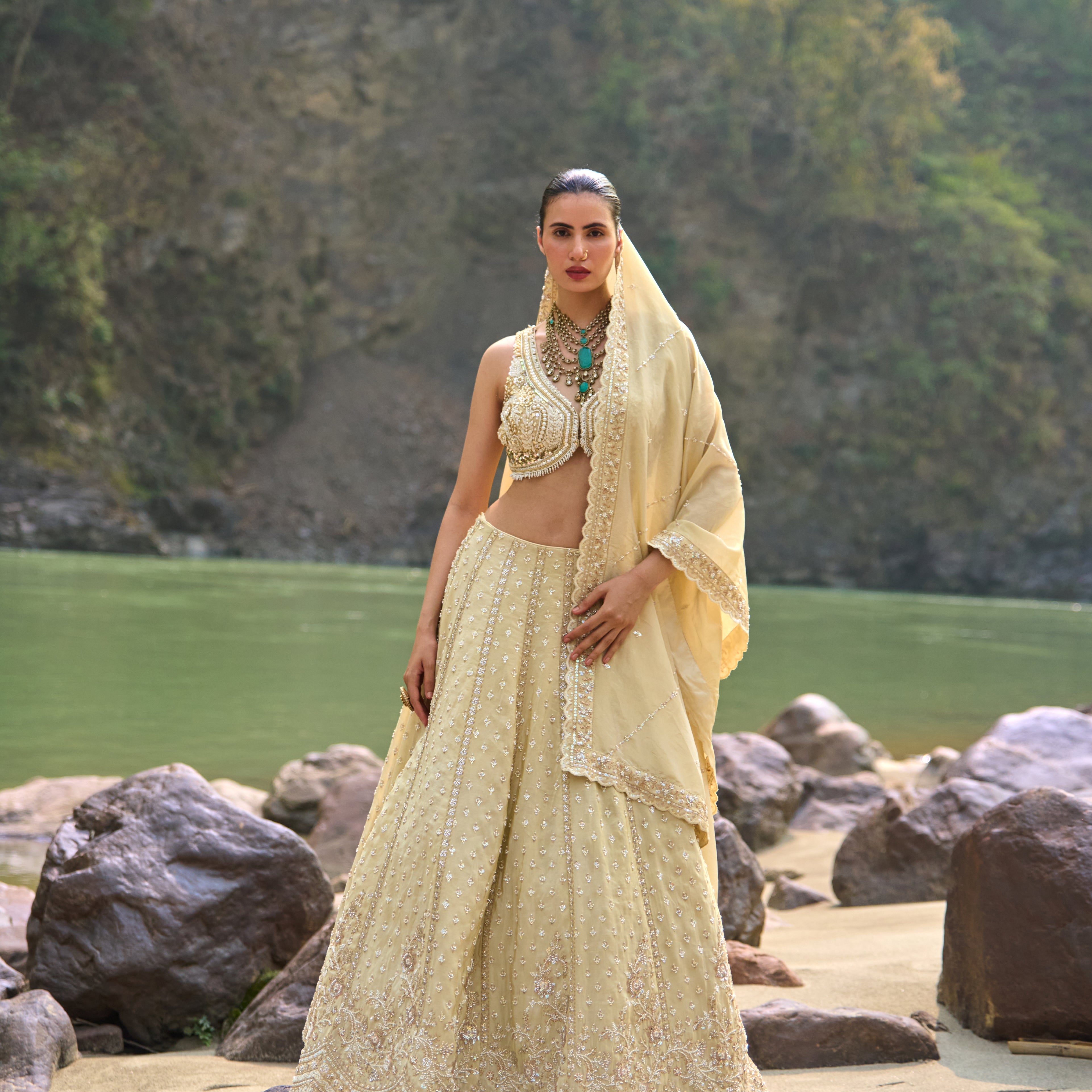 Royal Ivory Lehenga Set