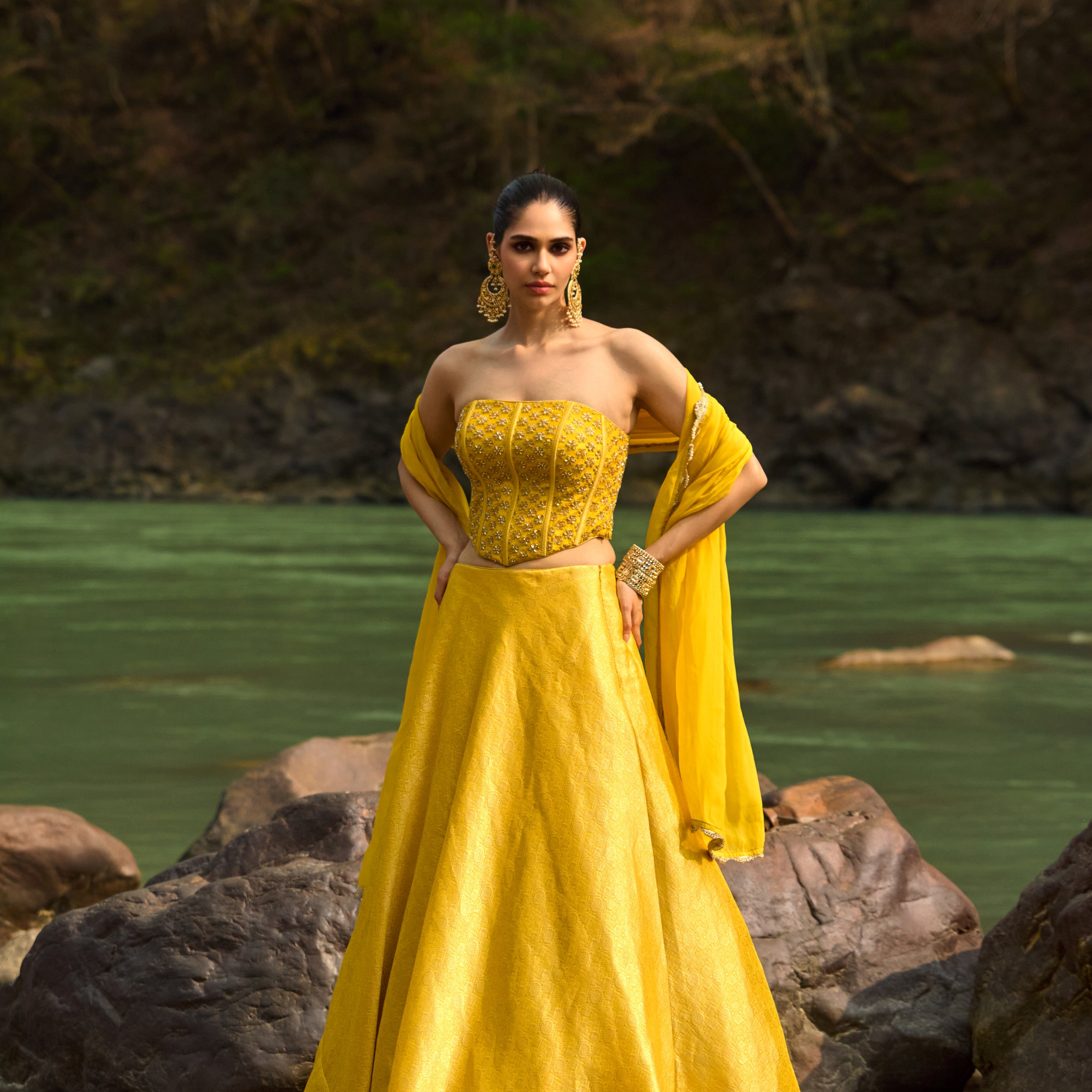Marogold Muse Lehenga Set