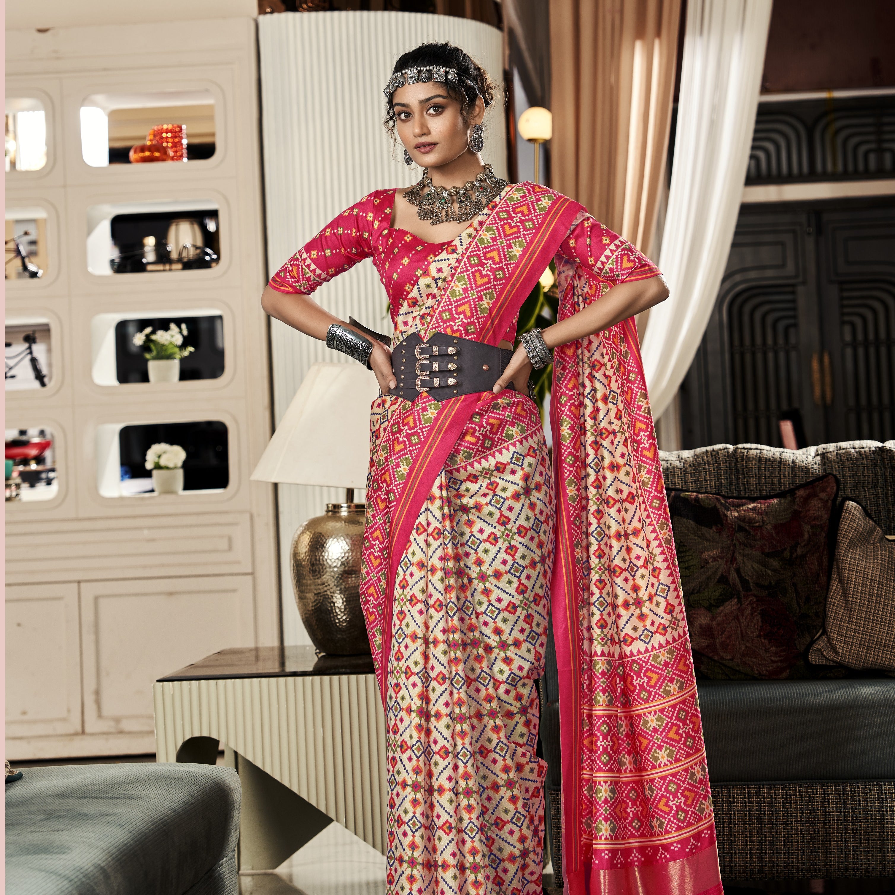 Patola Silk Designer Saree