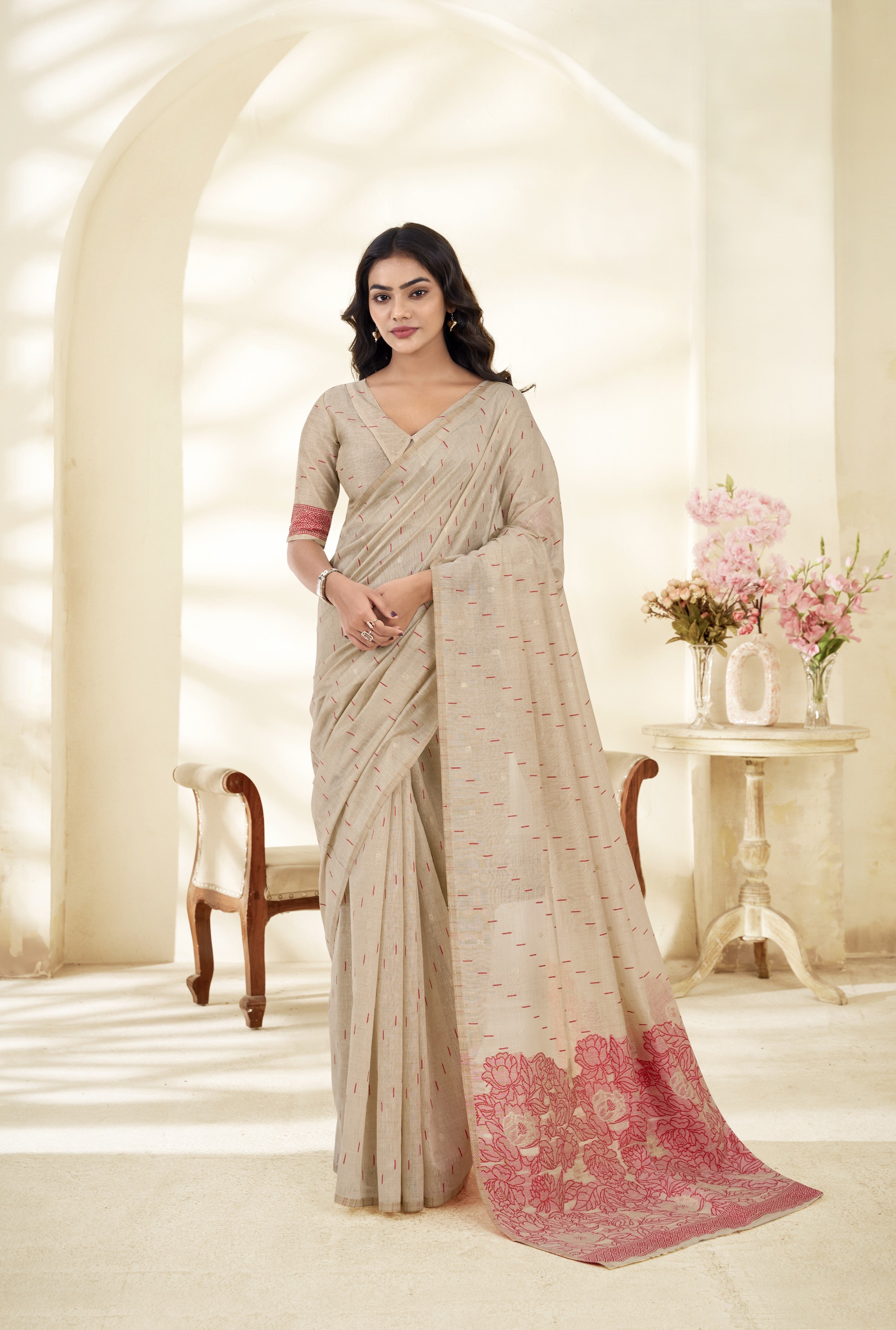 floral sarees online