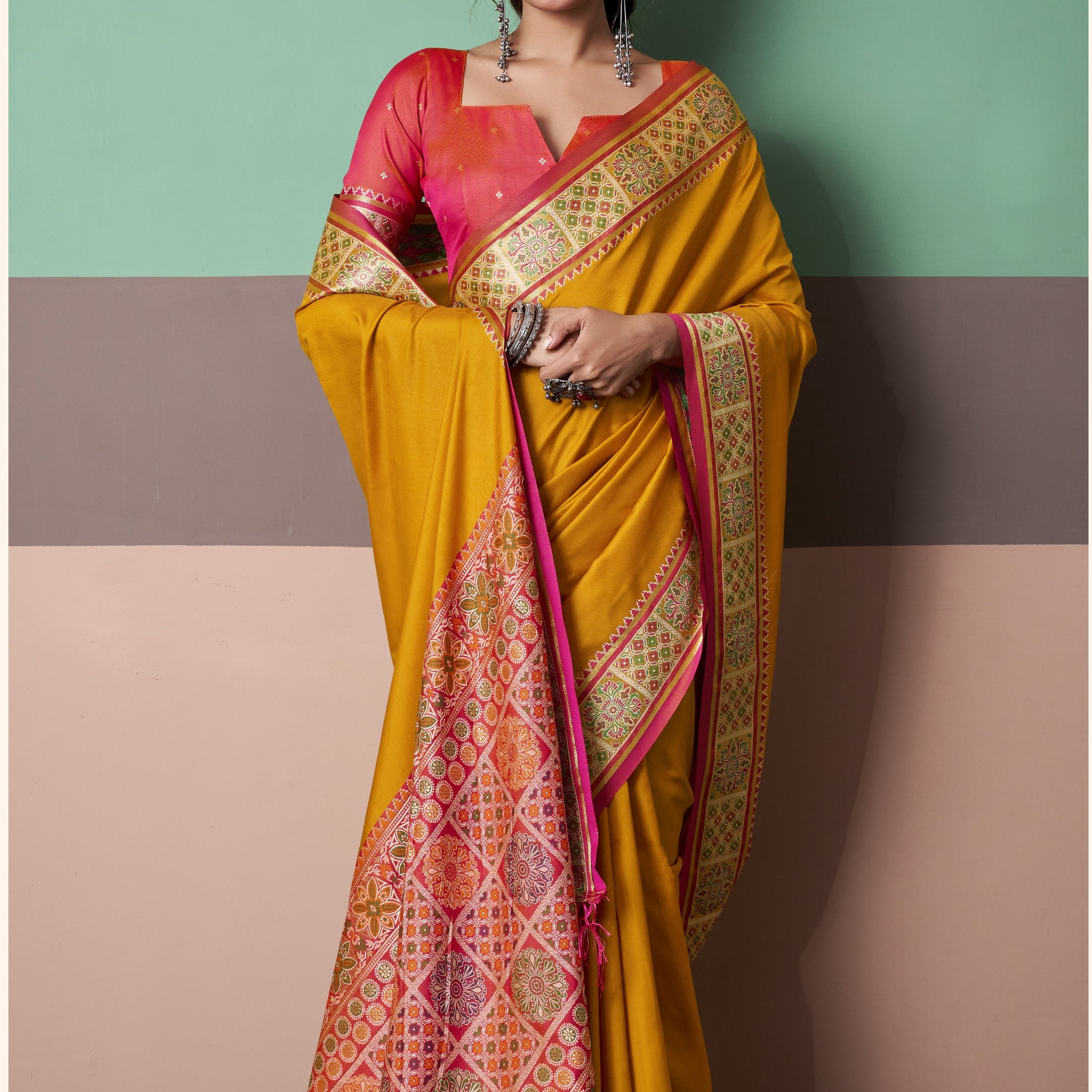 Festive Banarasi Silk Saree