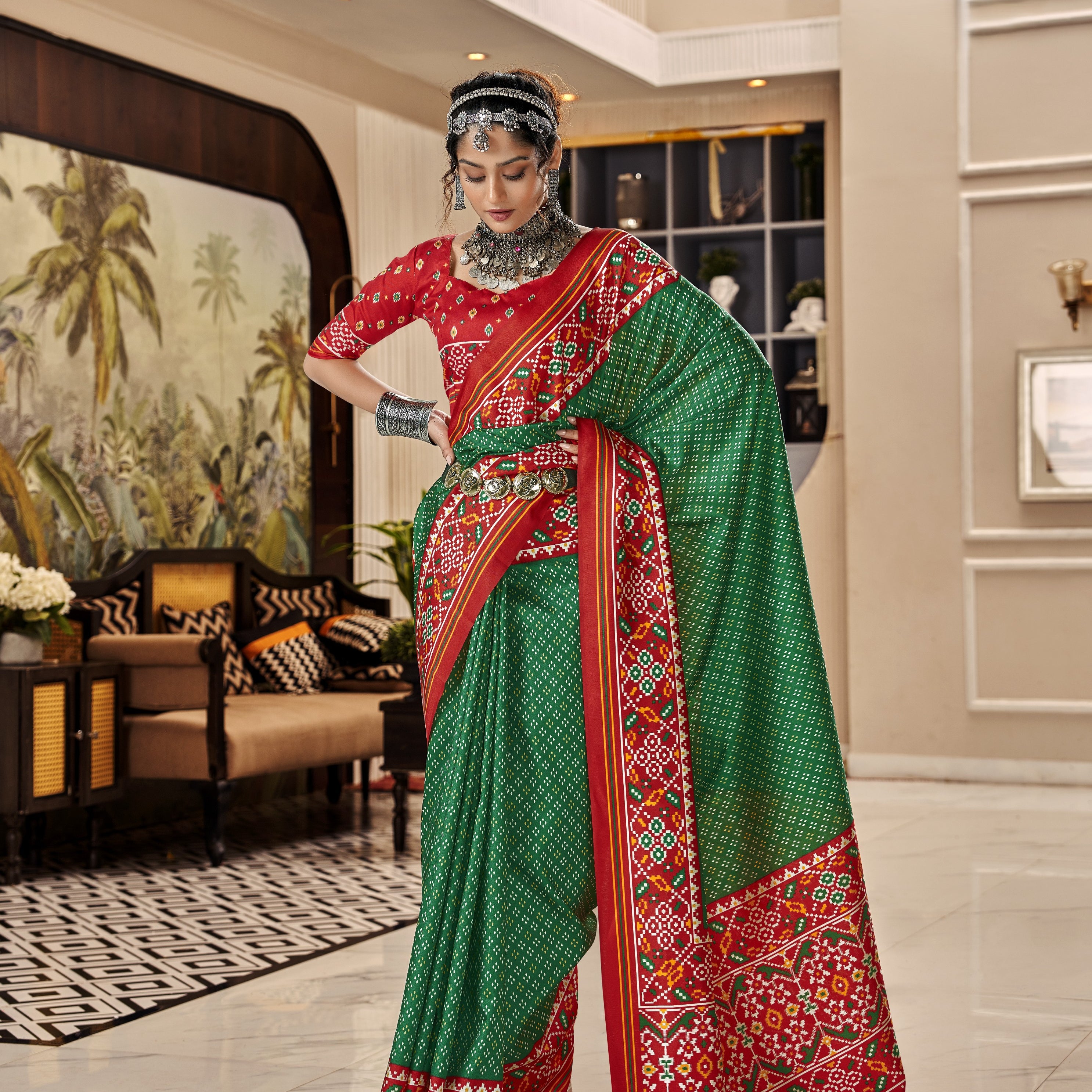 Patola Silk Designer Saree