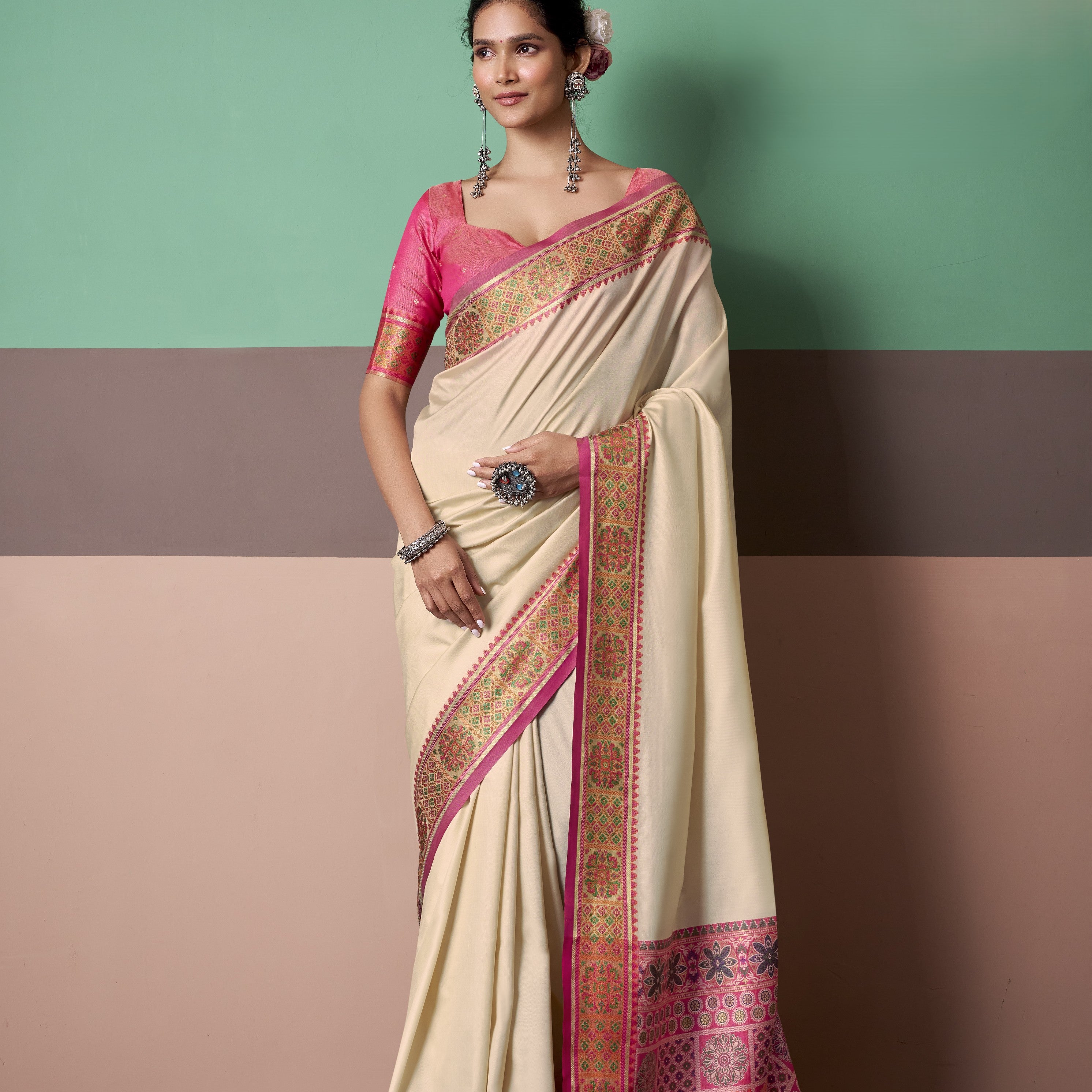 Festive Banarasi Silk Saree