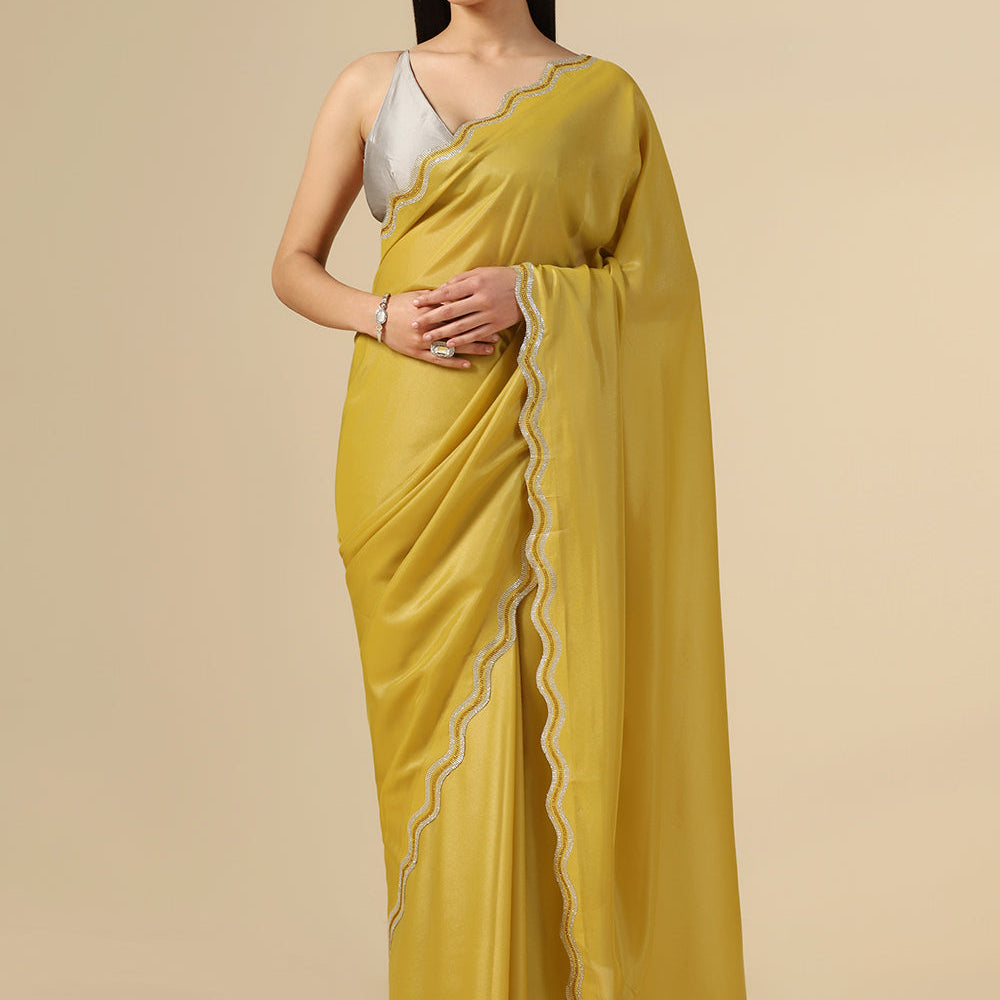 ZARKAN CUT WORK EMBROIDERY SAREE