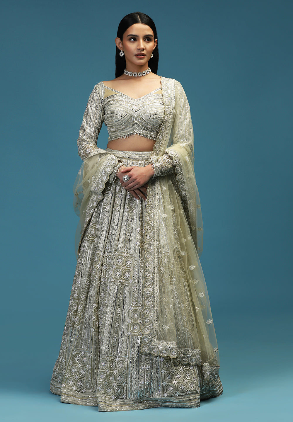 Buy Blossom Bridal Lehenga for Brides | Bombay Selections