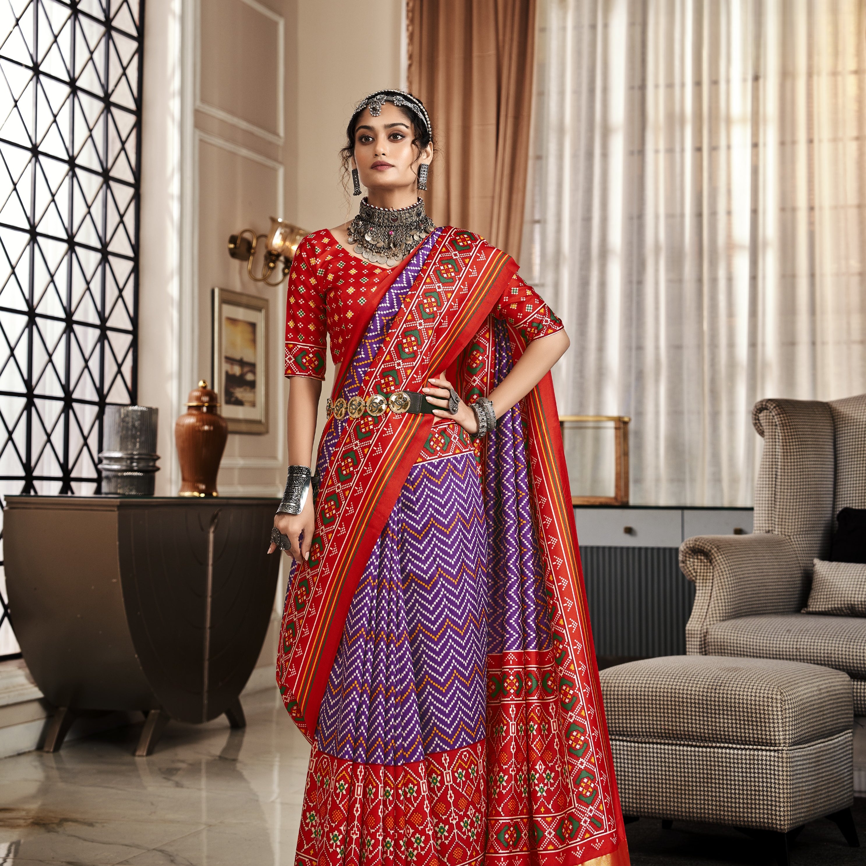 Patola Silk Designer Saree