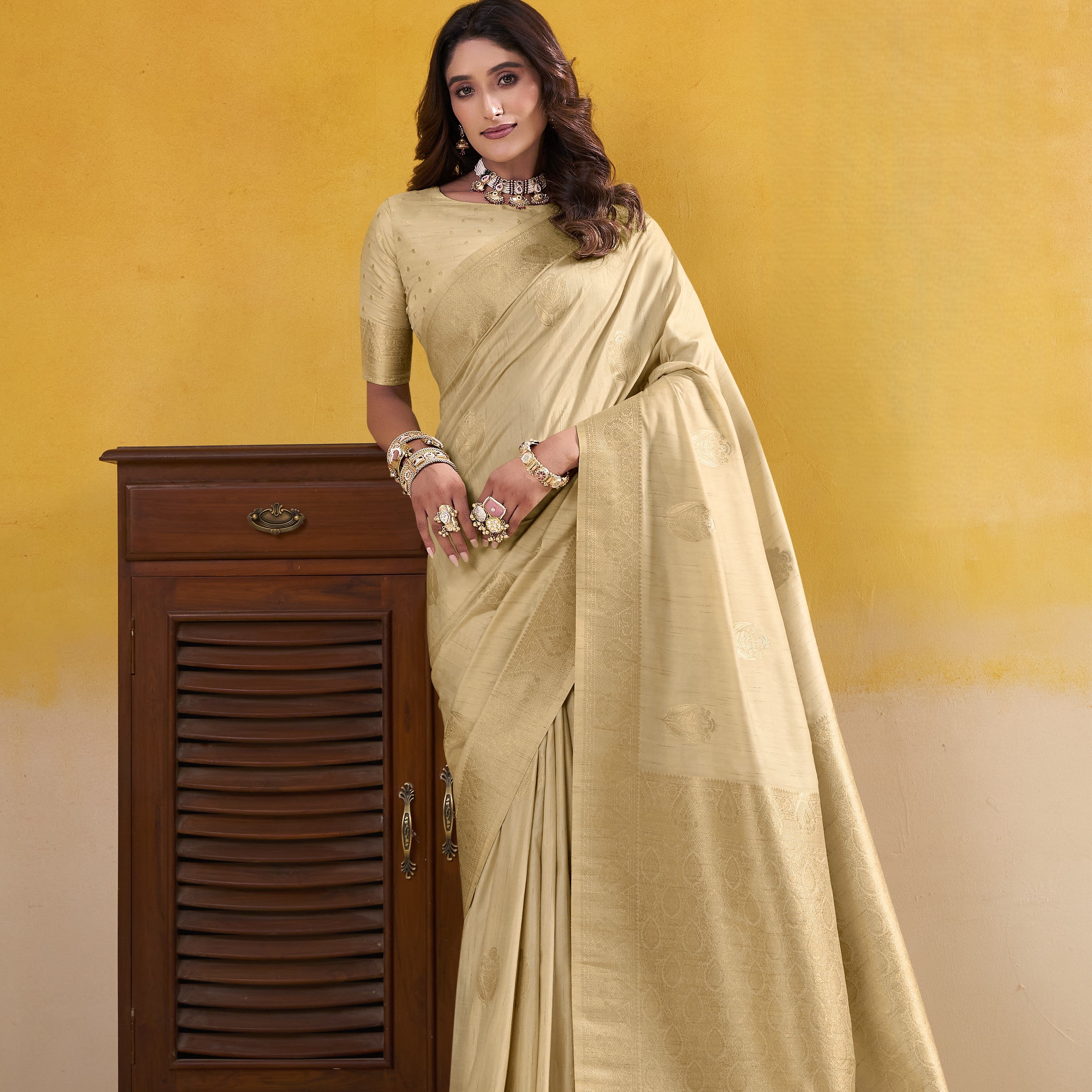 Silk Saree with Zari Perfection