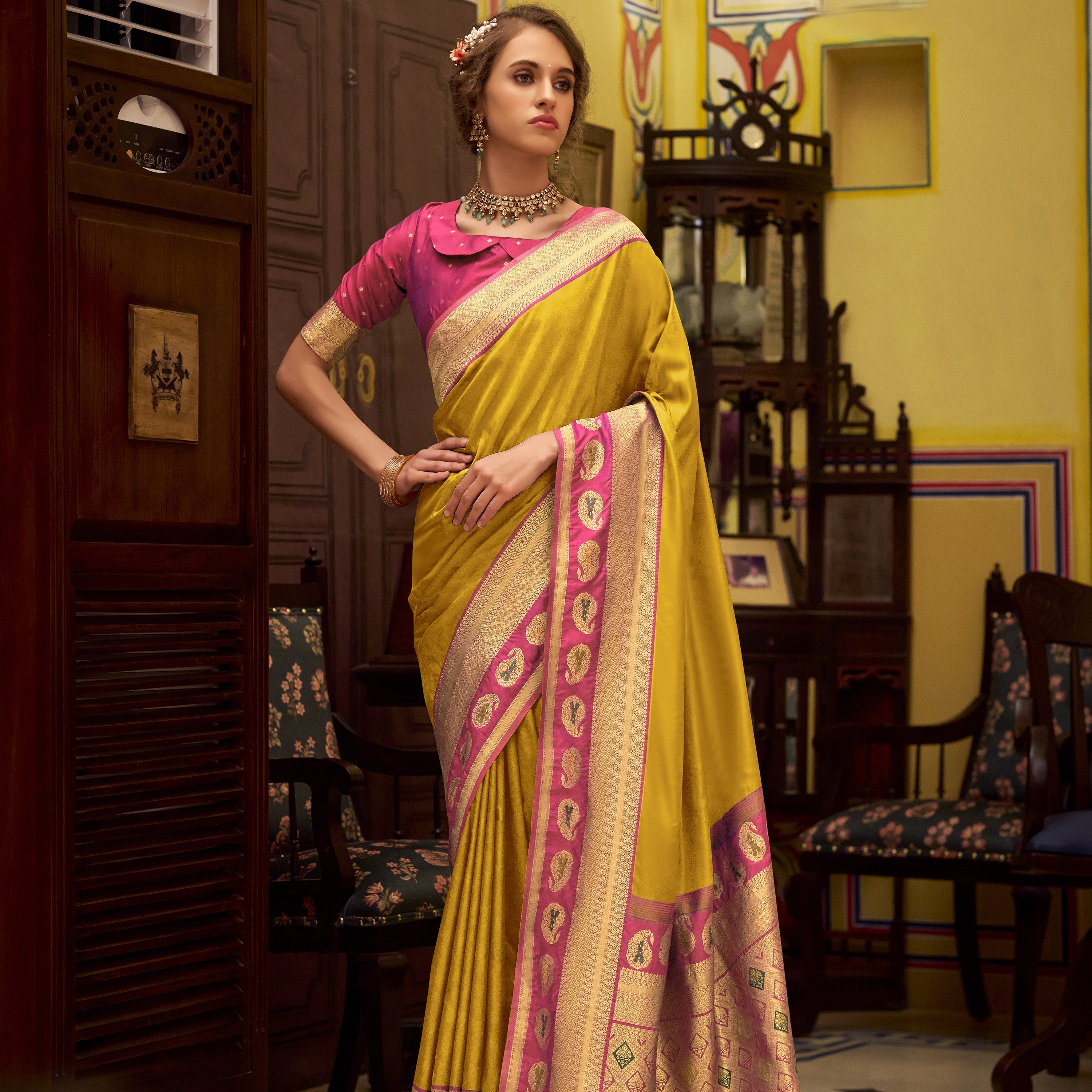 Festive Banarasi Silk Saree