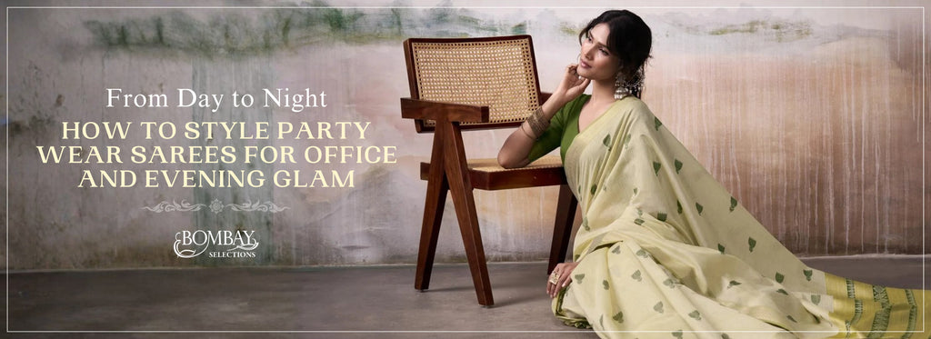 Party Wear Sarees for Office and Evening Glam