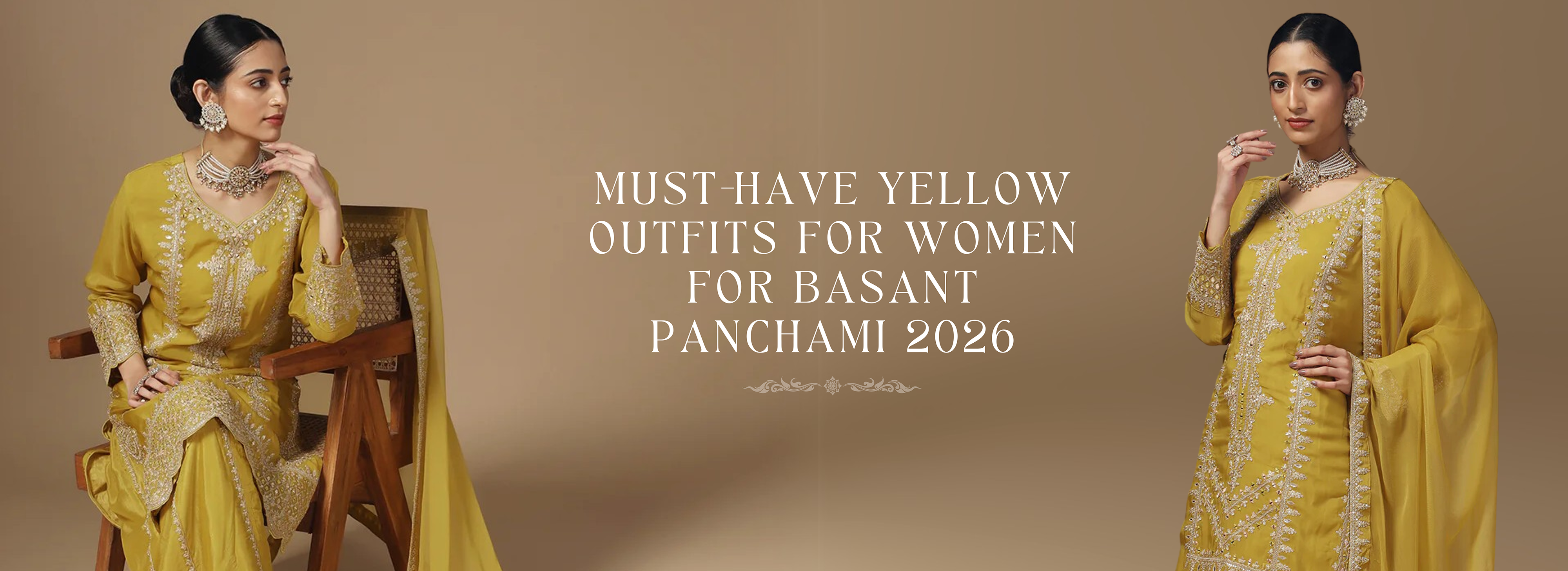 Must-Have Yellow Outfits for Women for Basant Panchami 2026