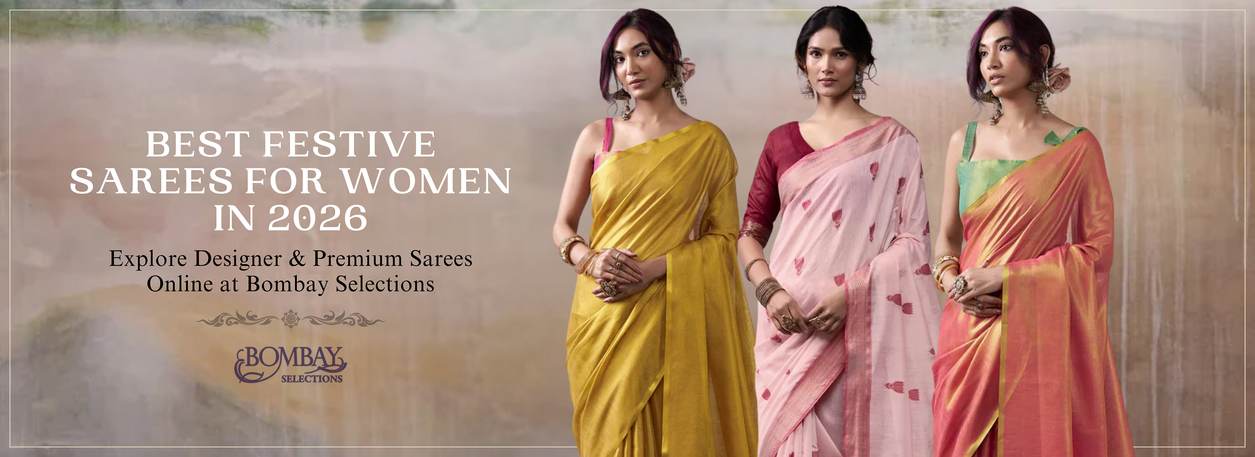 festive sarees for women