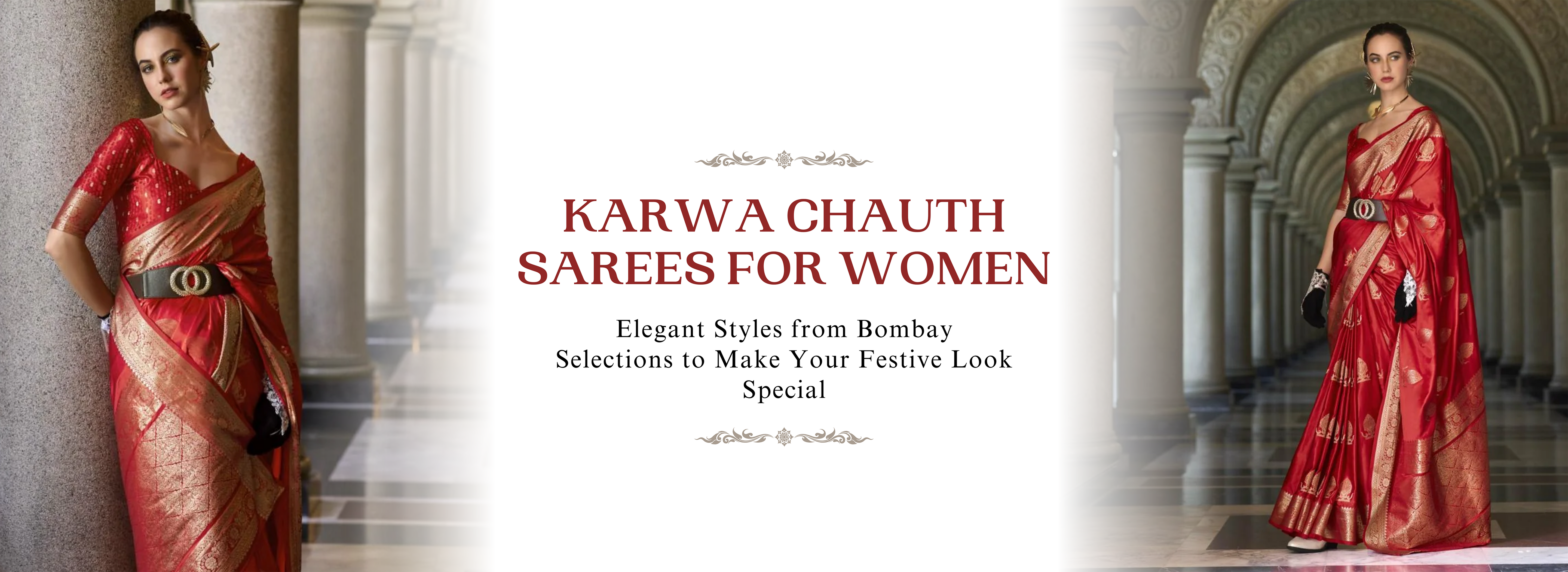 Karwa chauth sarees for women
