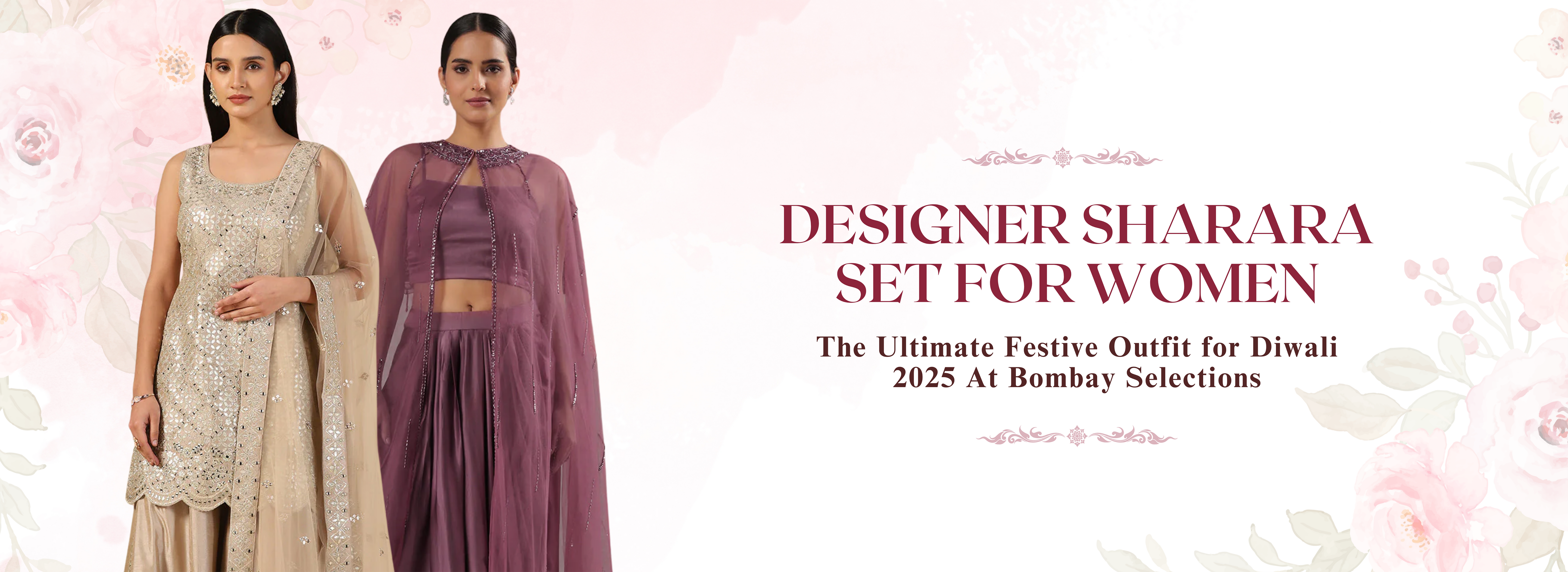 designer sharara for women