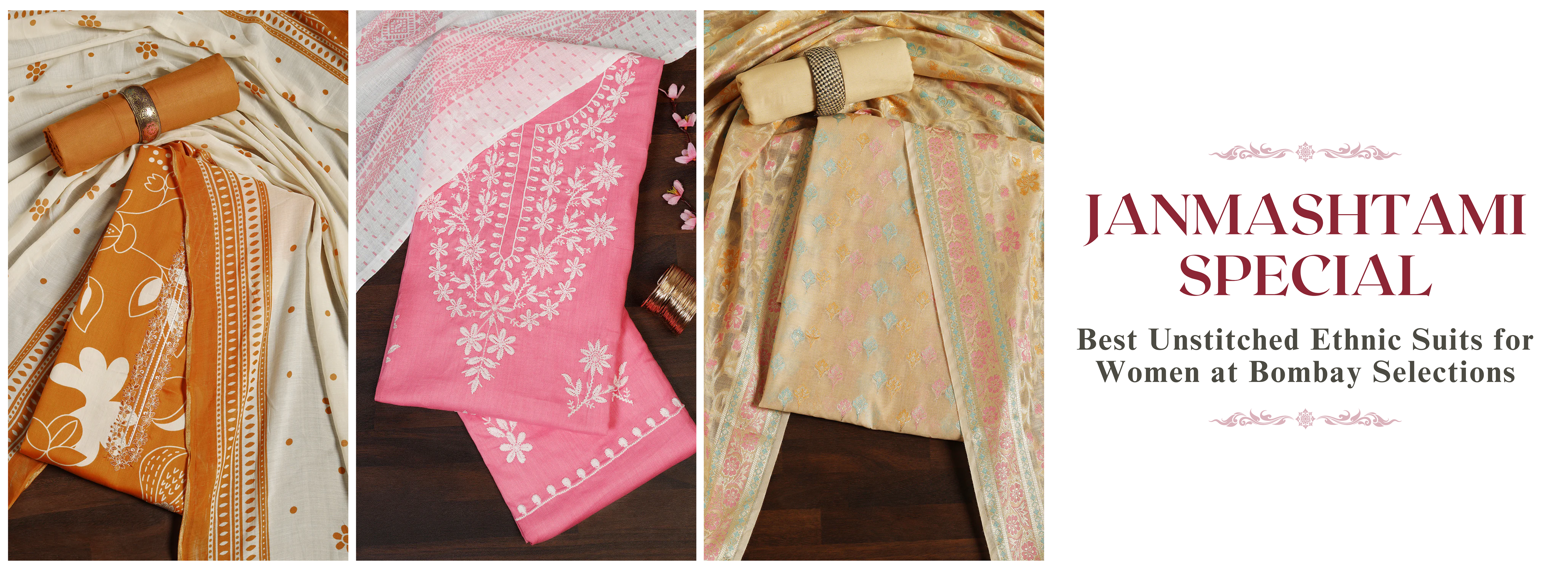 Unstiched suits for women