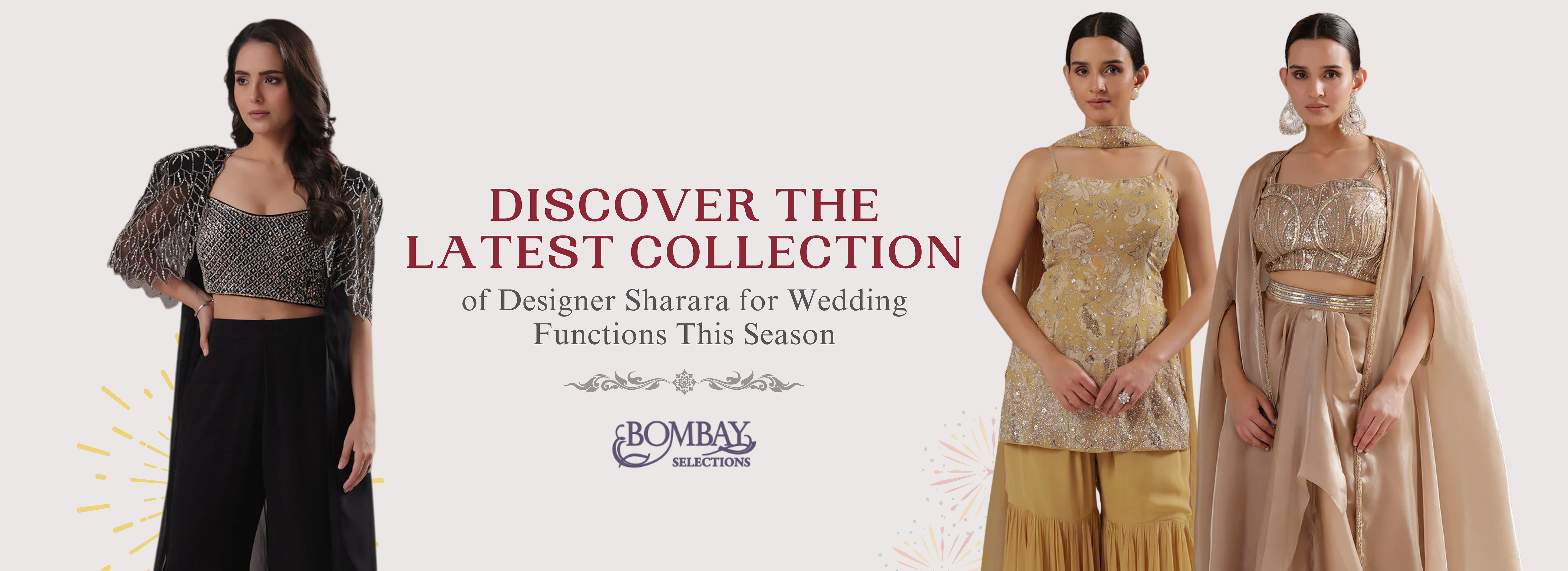 designer sharara for wedding