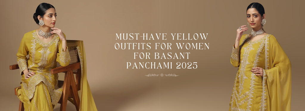 Must-Have Yellow Outfits for Women for Basant Panchami 2025