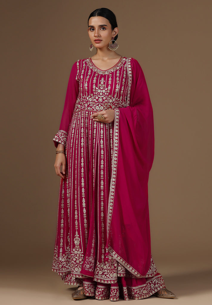 Elegance Georgette Sharara Suit