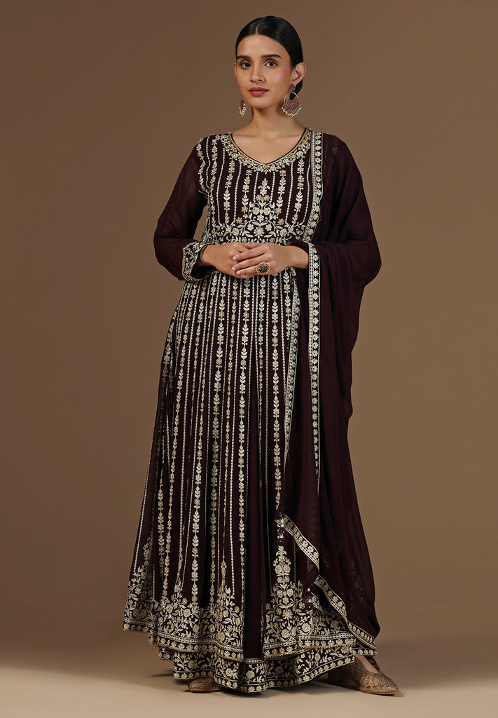 Elegance Georgette Sharara Suit