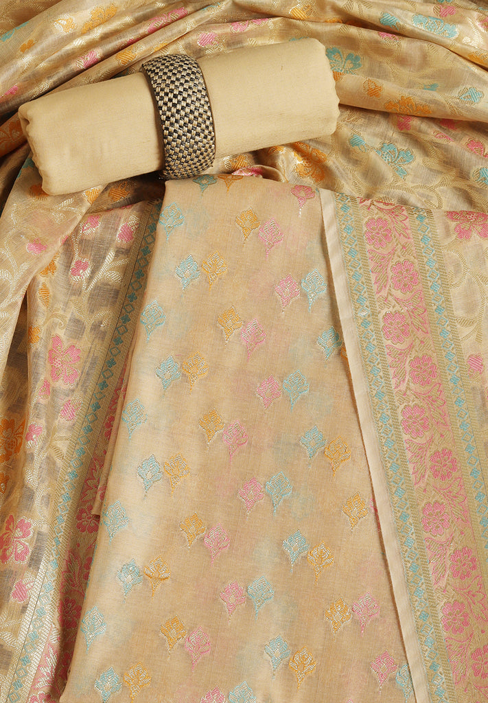 Banarasi Chanderi Fabric Suit Set